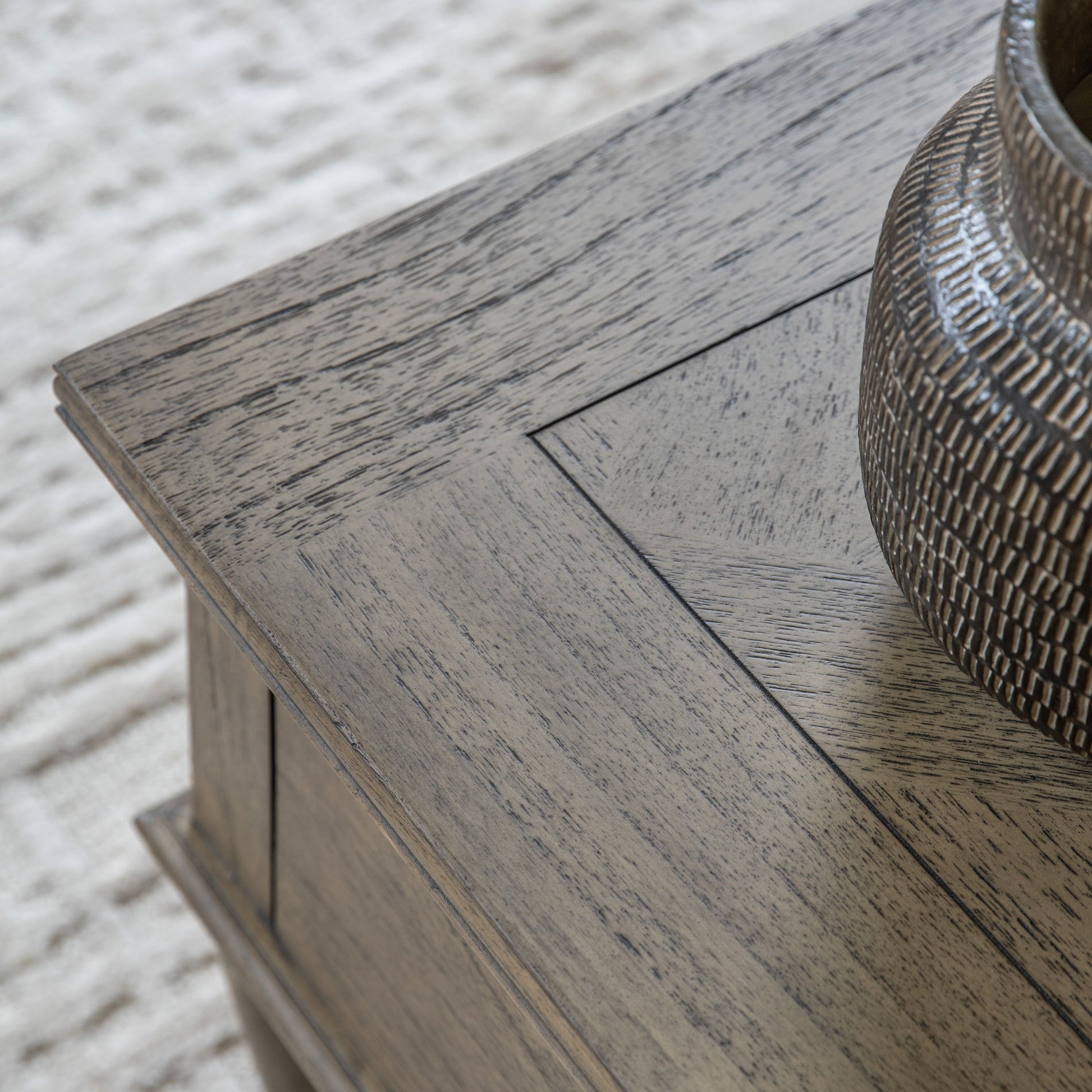 Mustique Push Drawer Coffee Table Natural