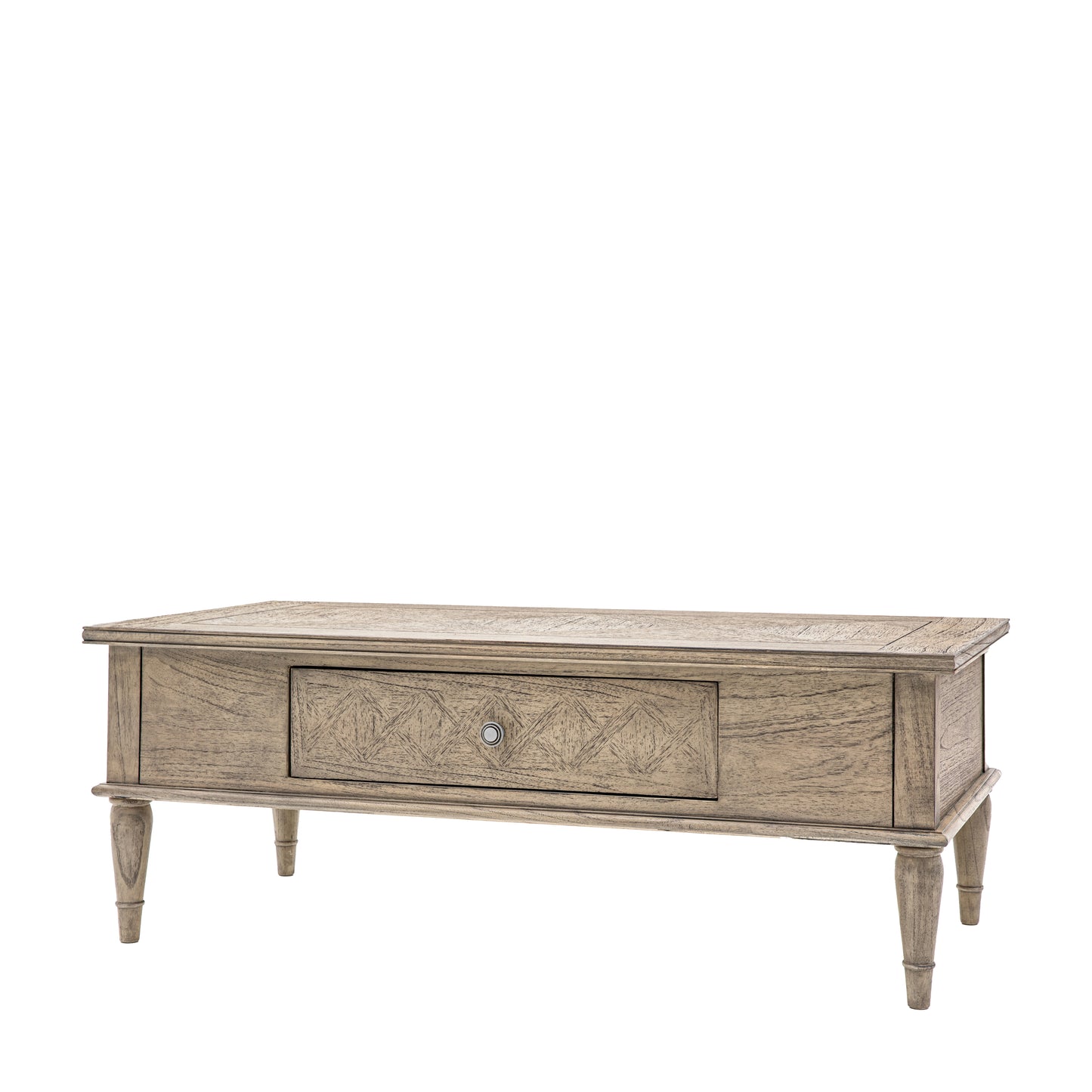 Mustique Push Drawer Coffee Table Natural