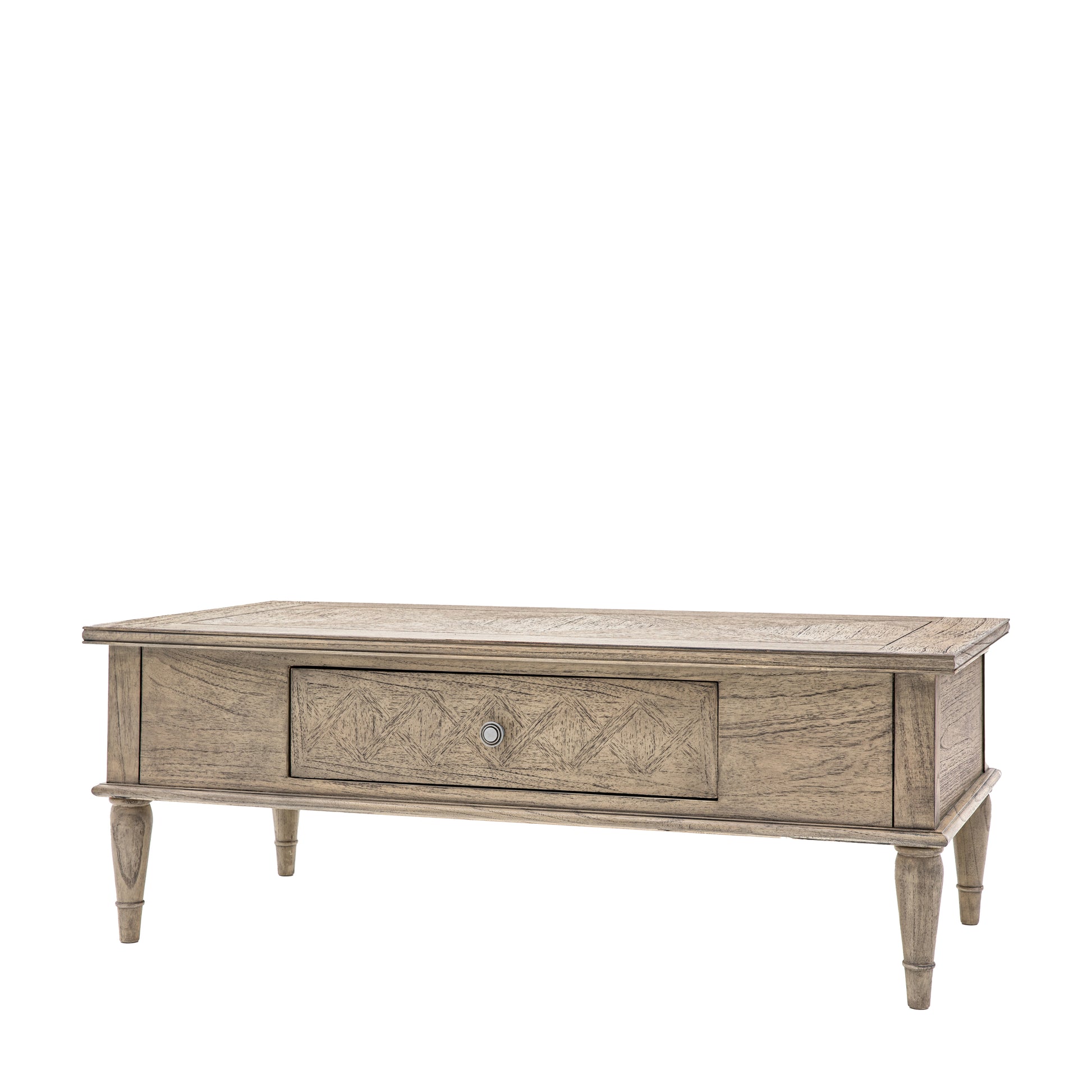Mustique Push Drawer Coffee Table Natural