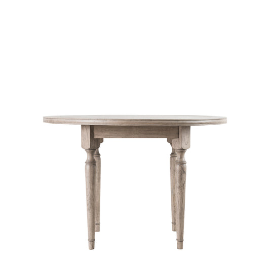 Mustique Round Dining Table Natural