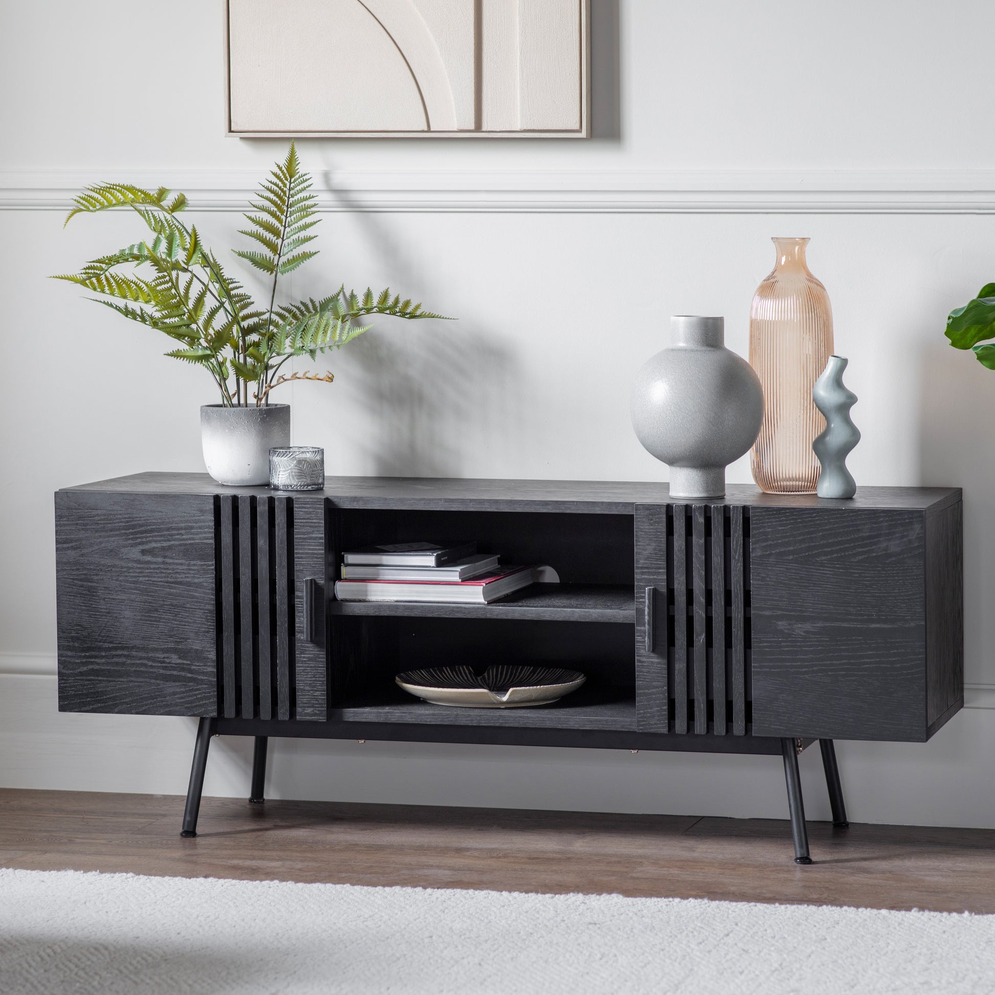 Holsen Media Unit Black