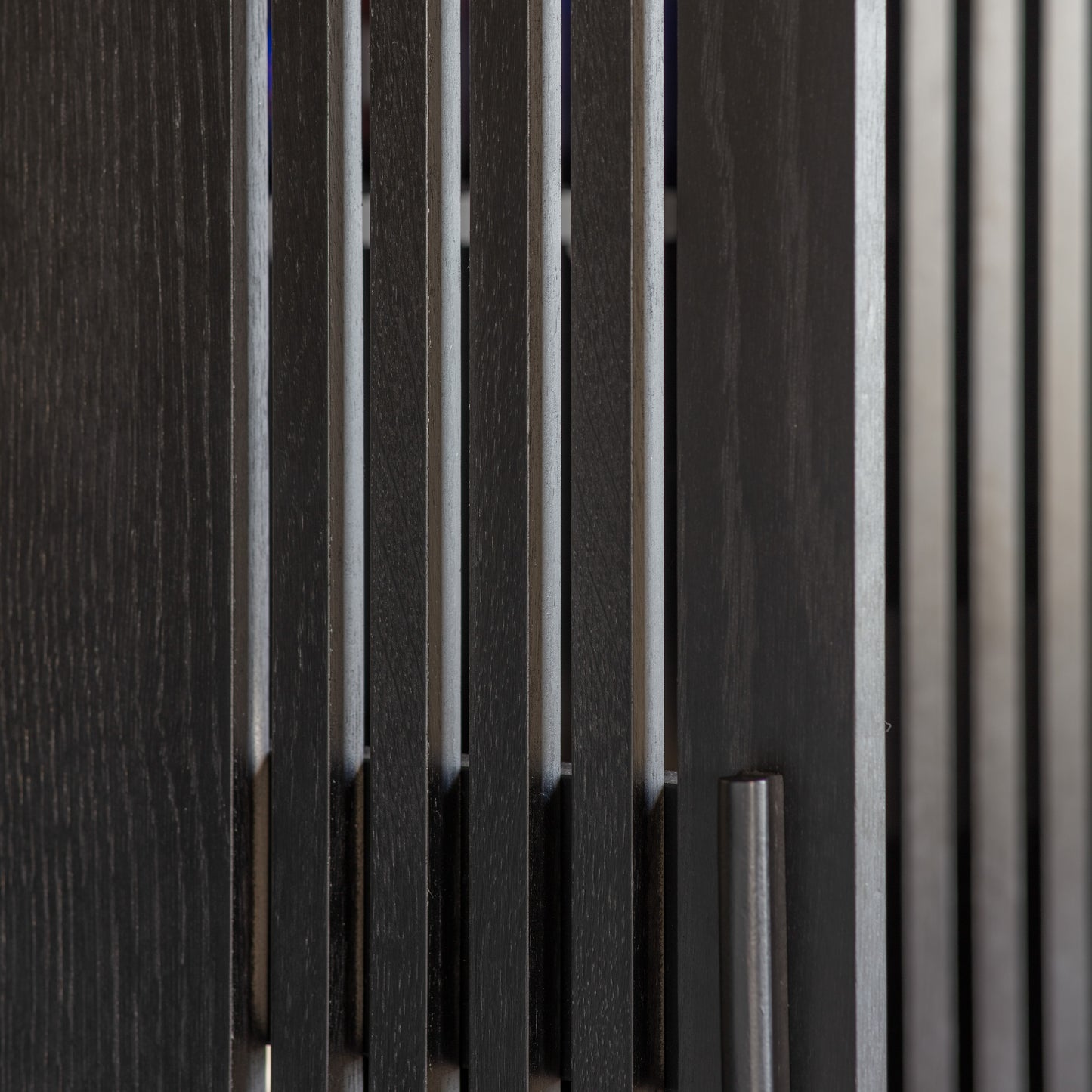 Holsen Drinks Cabinet Black