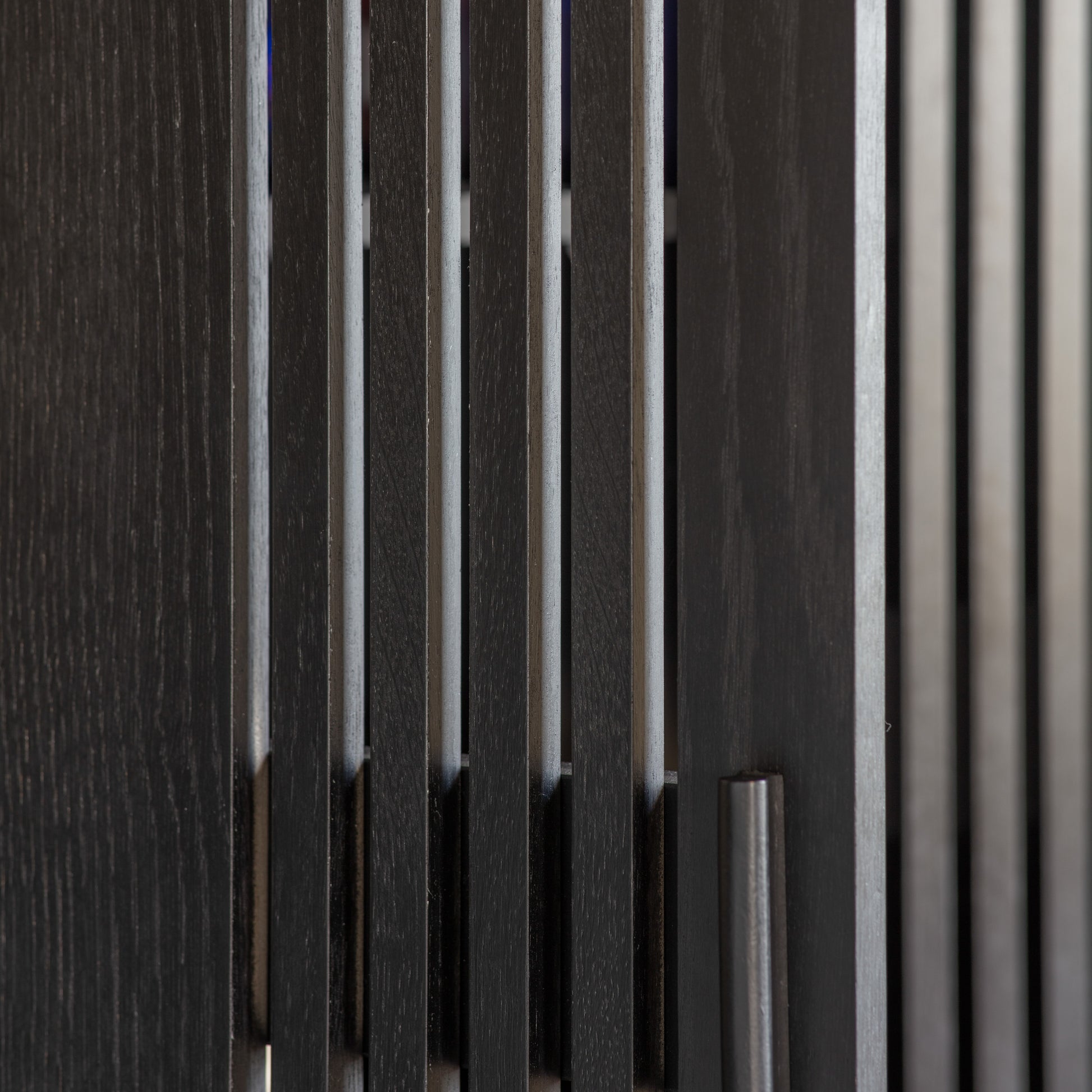 Holsen Drinks Cabinet Black