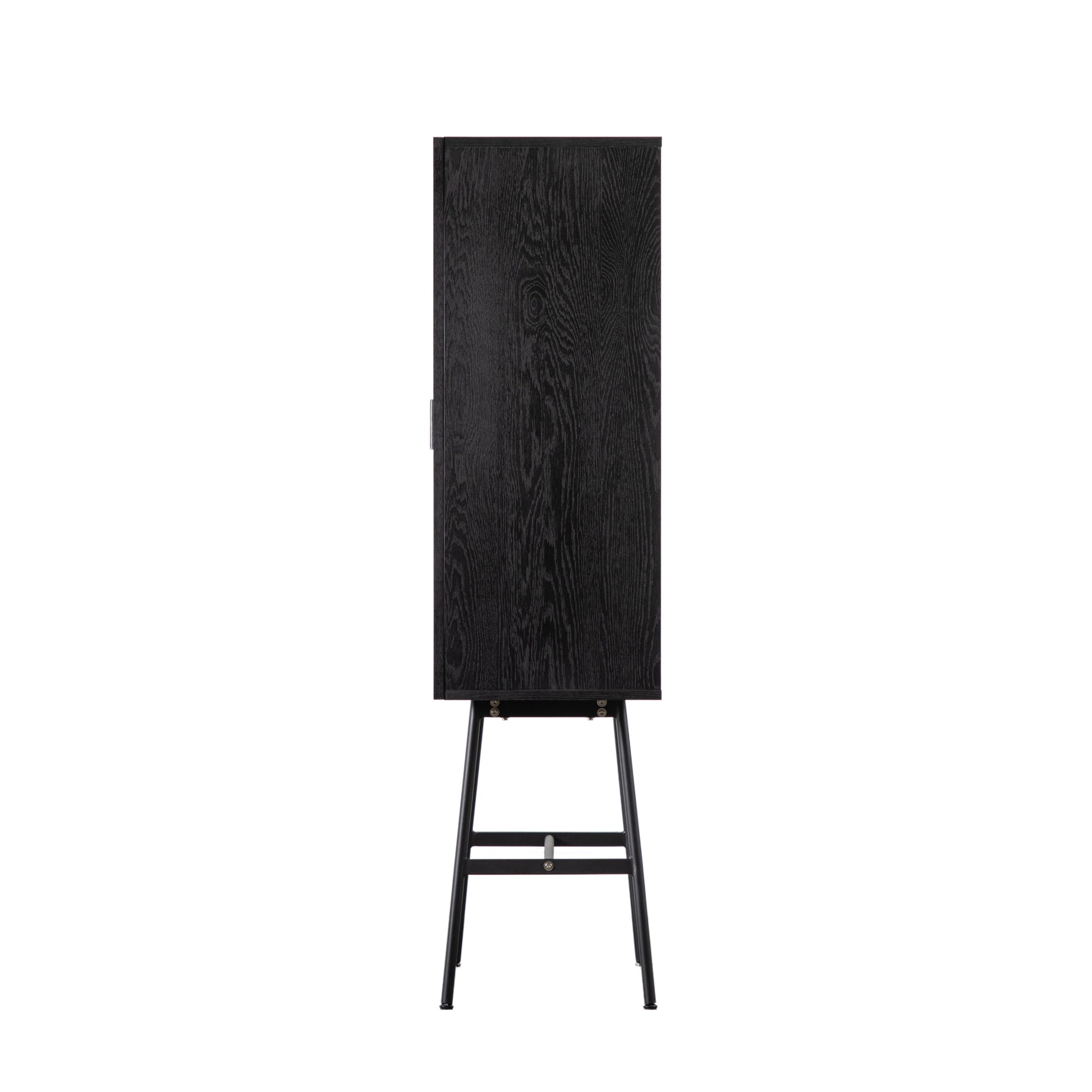 Holsen Drinks Cabinet Black