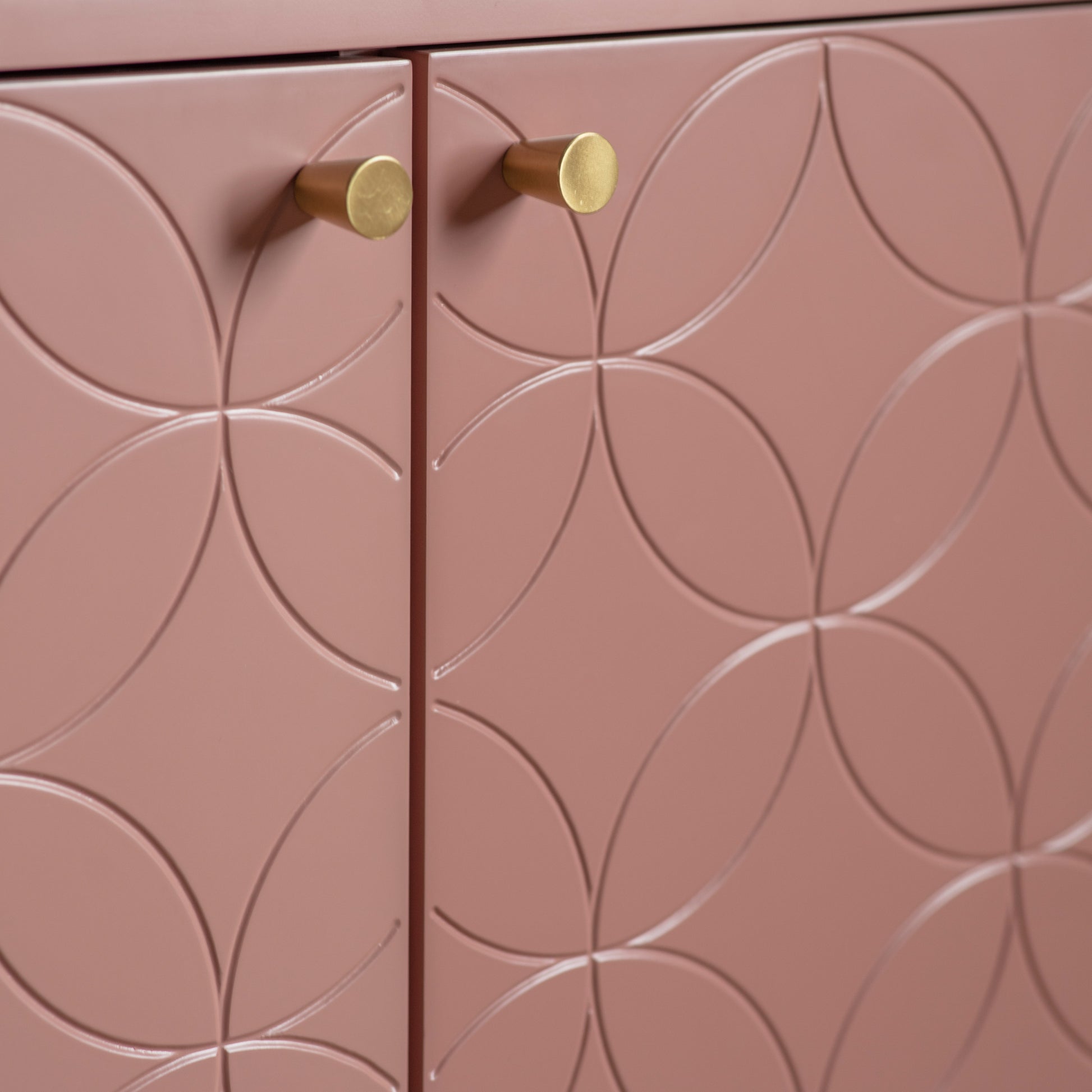 Holbrook 2 Door Cabinet Pink