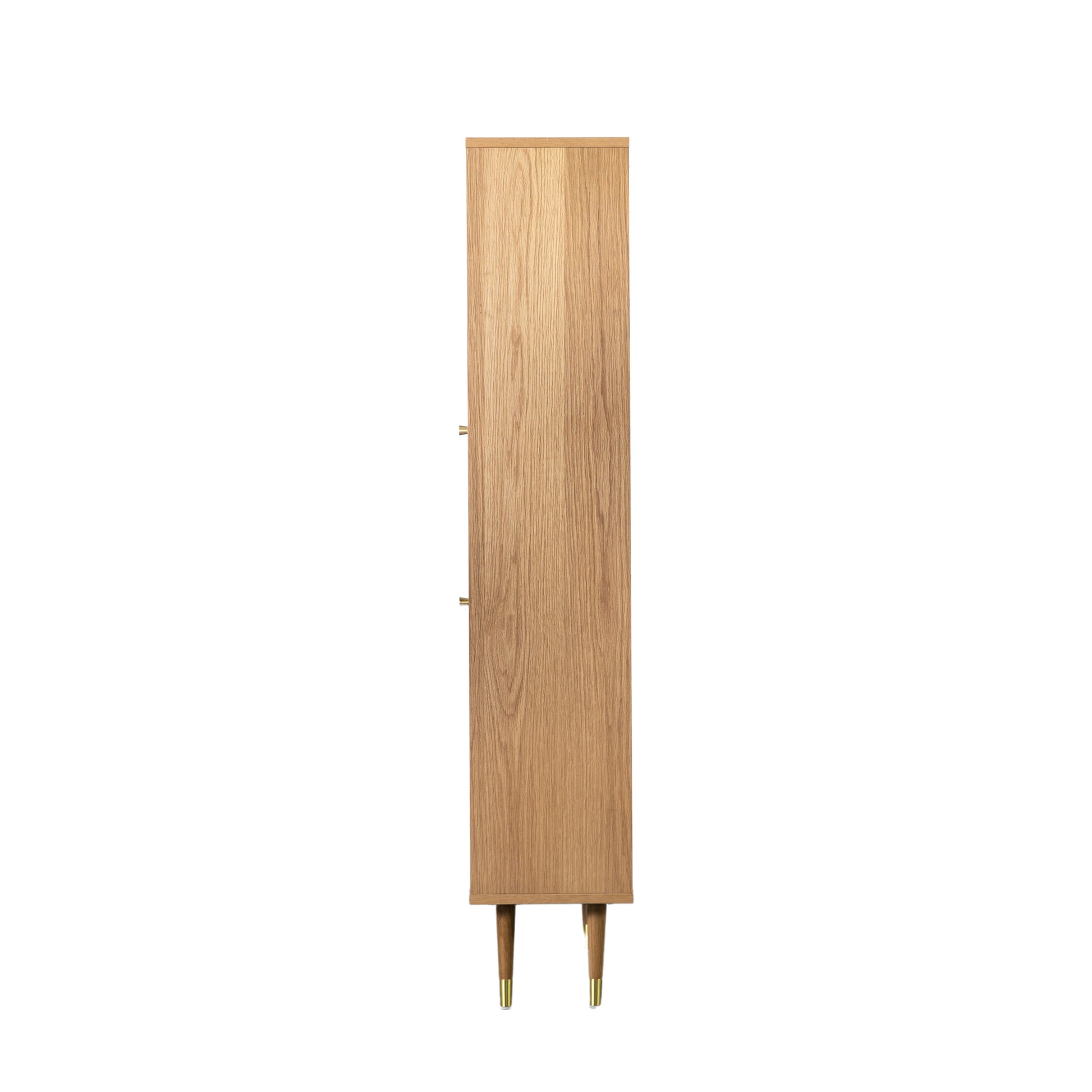 Newbury Display Unit Oak White Oak / White