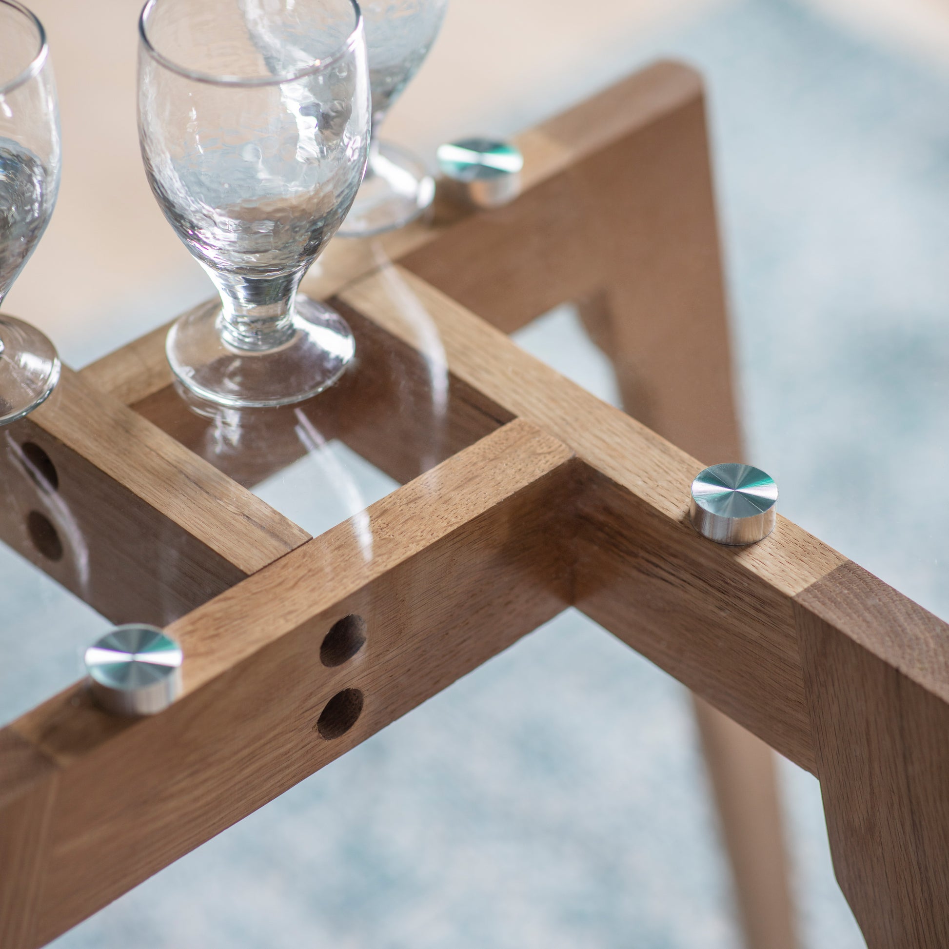 Blair Round Dining Table Oak