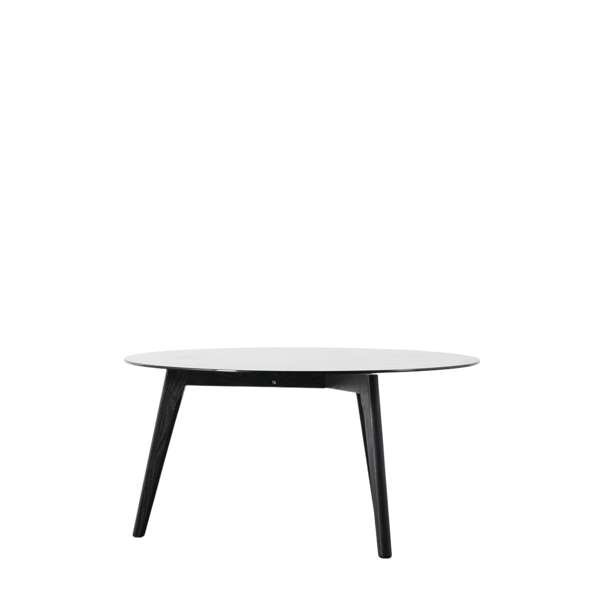 Blair Round Coffee Table Black