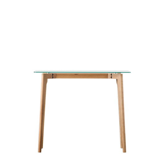 Blair Console Table Oak Clear / Natural