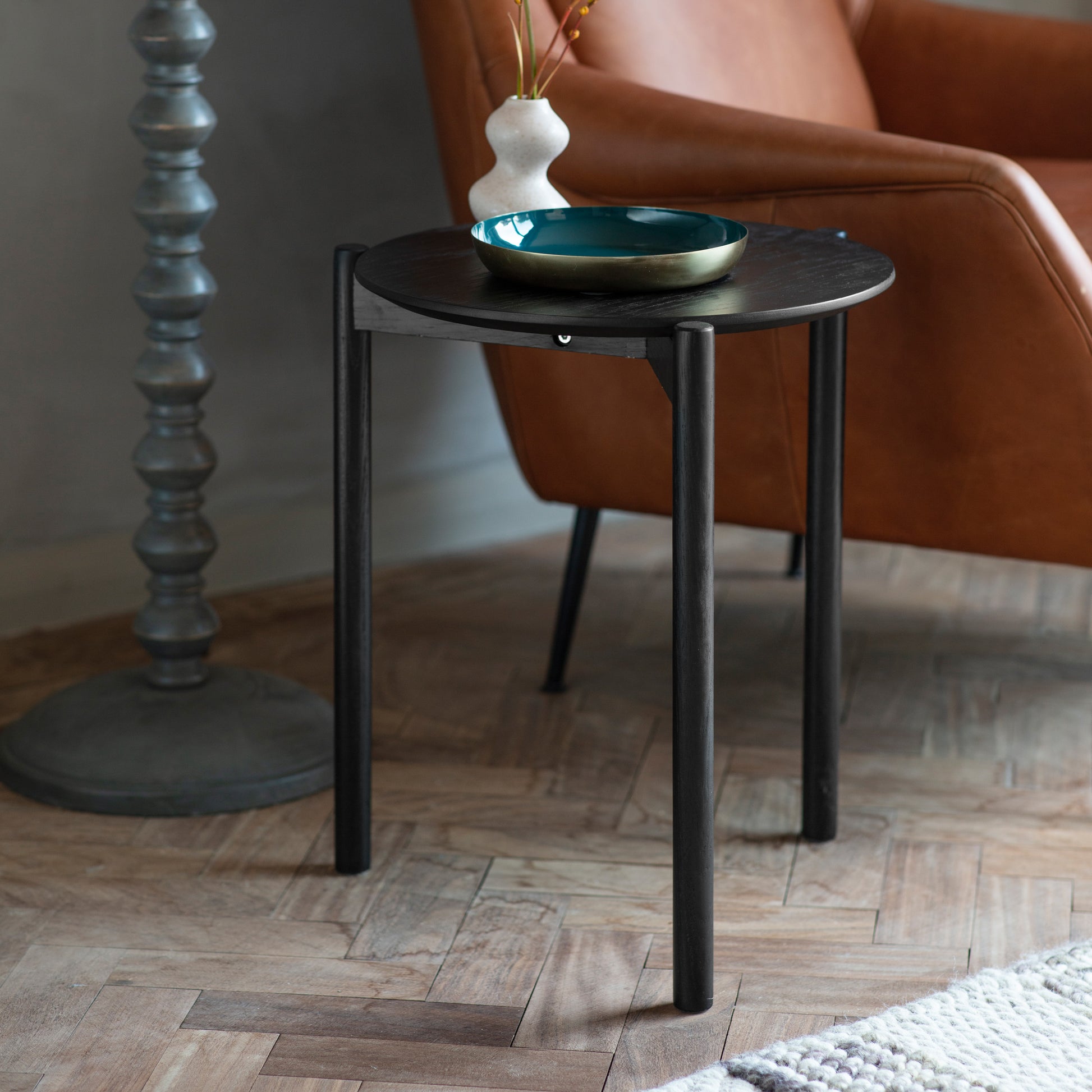 Burley Side Table Black