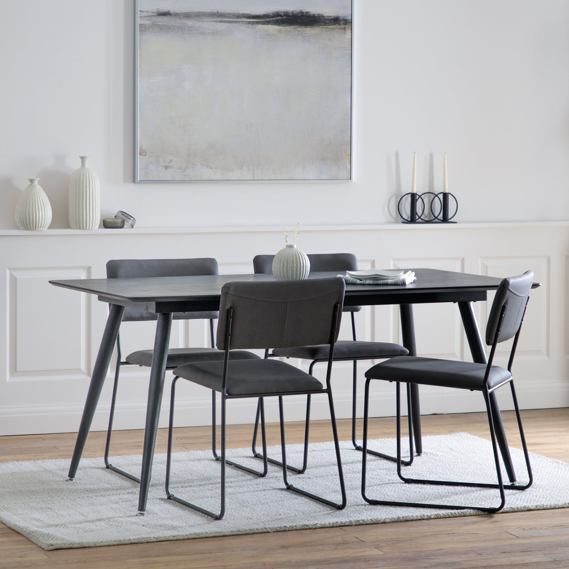 Astley Dining Table Black