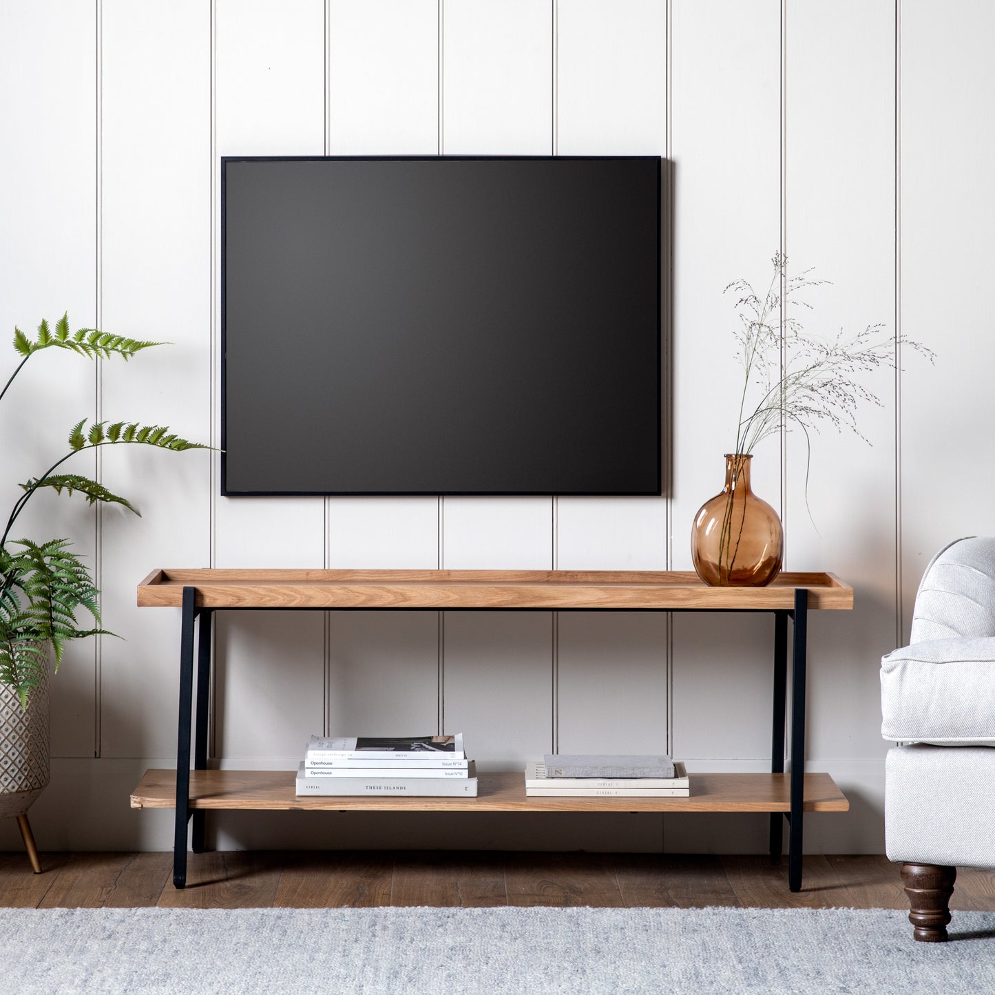 Torrington Media Unit Black / Natural