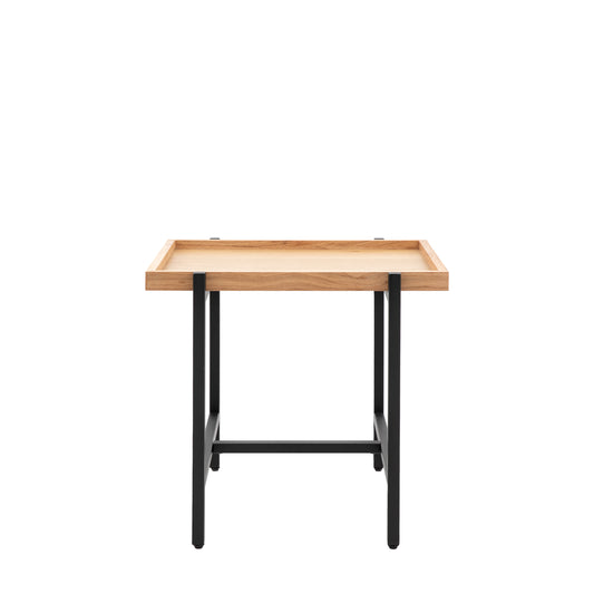 Torrington Side Table Black / Natural
