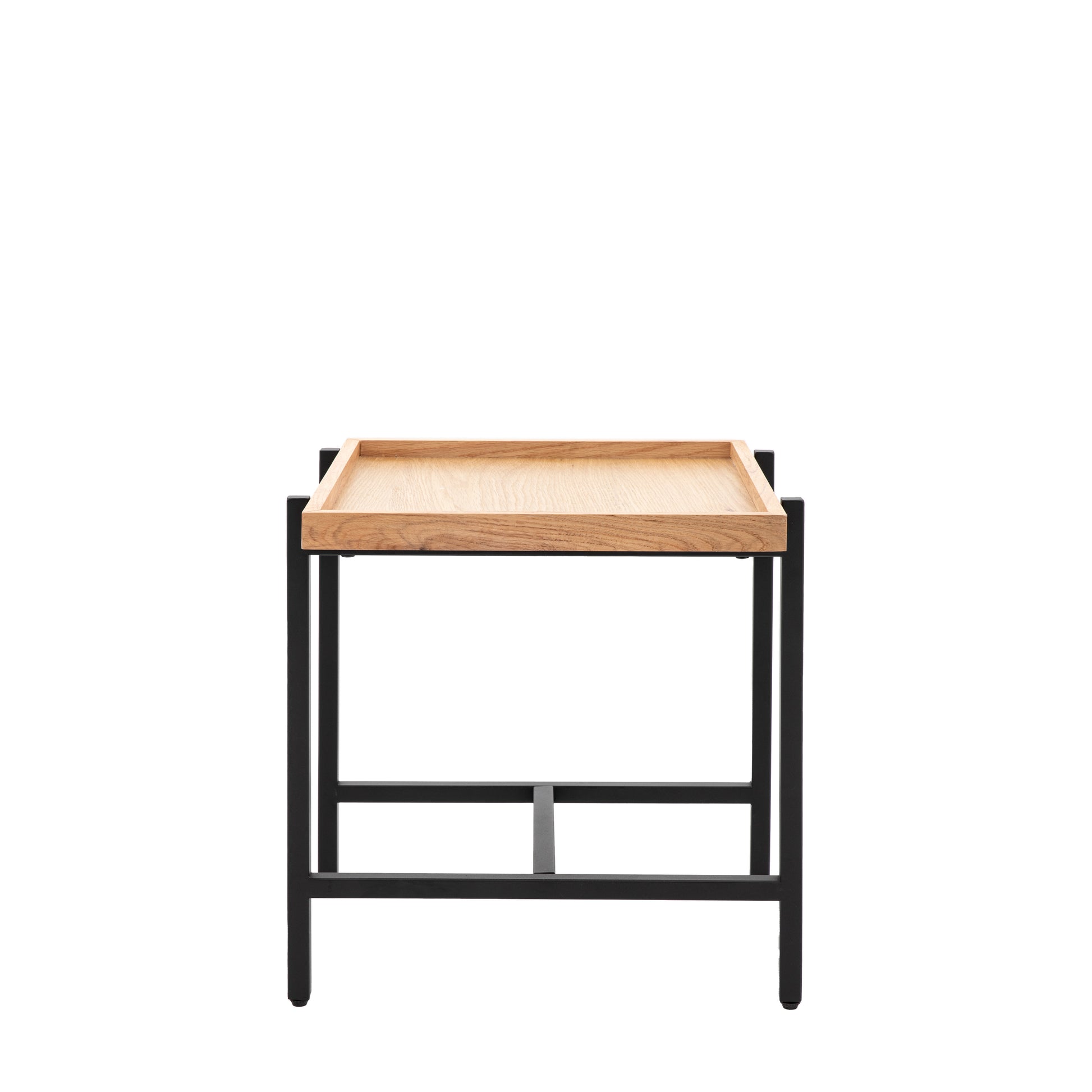 Torrington Side Table Black / Natural