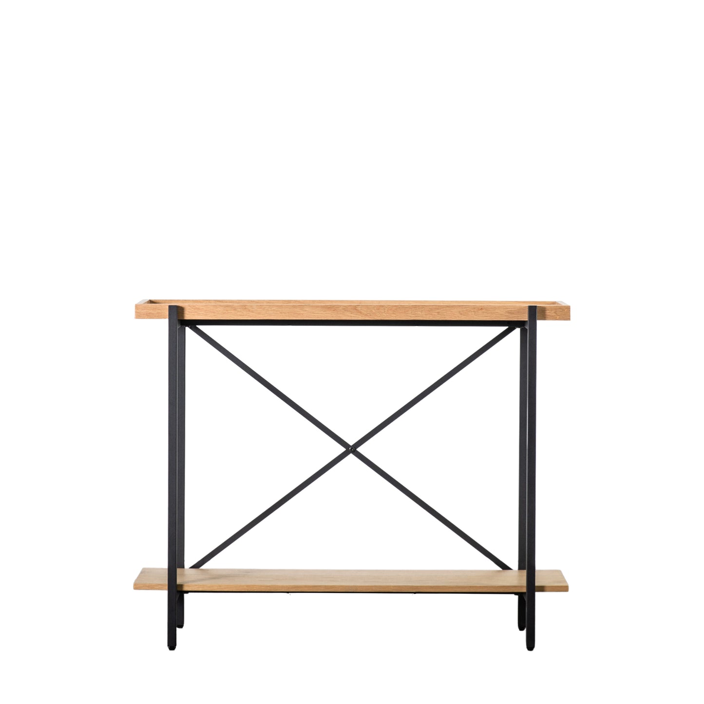 Torrington Console Table Black / Natural