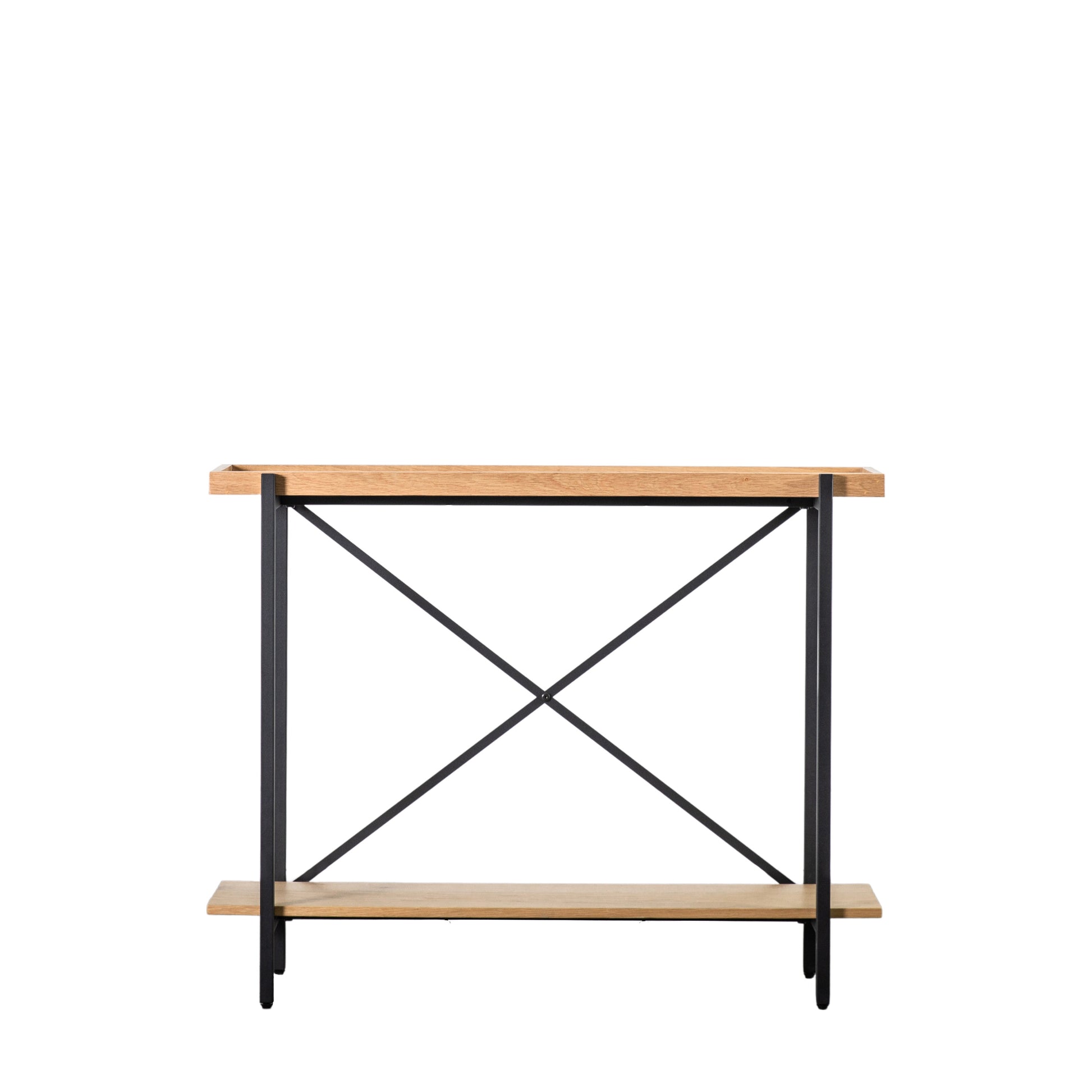 Torrington Console Table Black / Natural