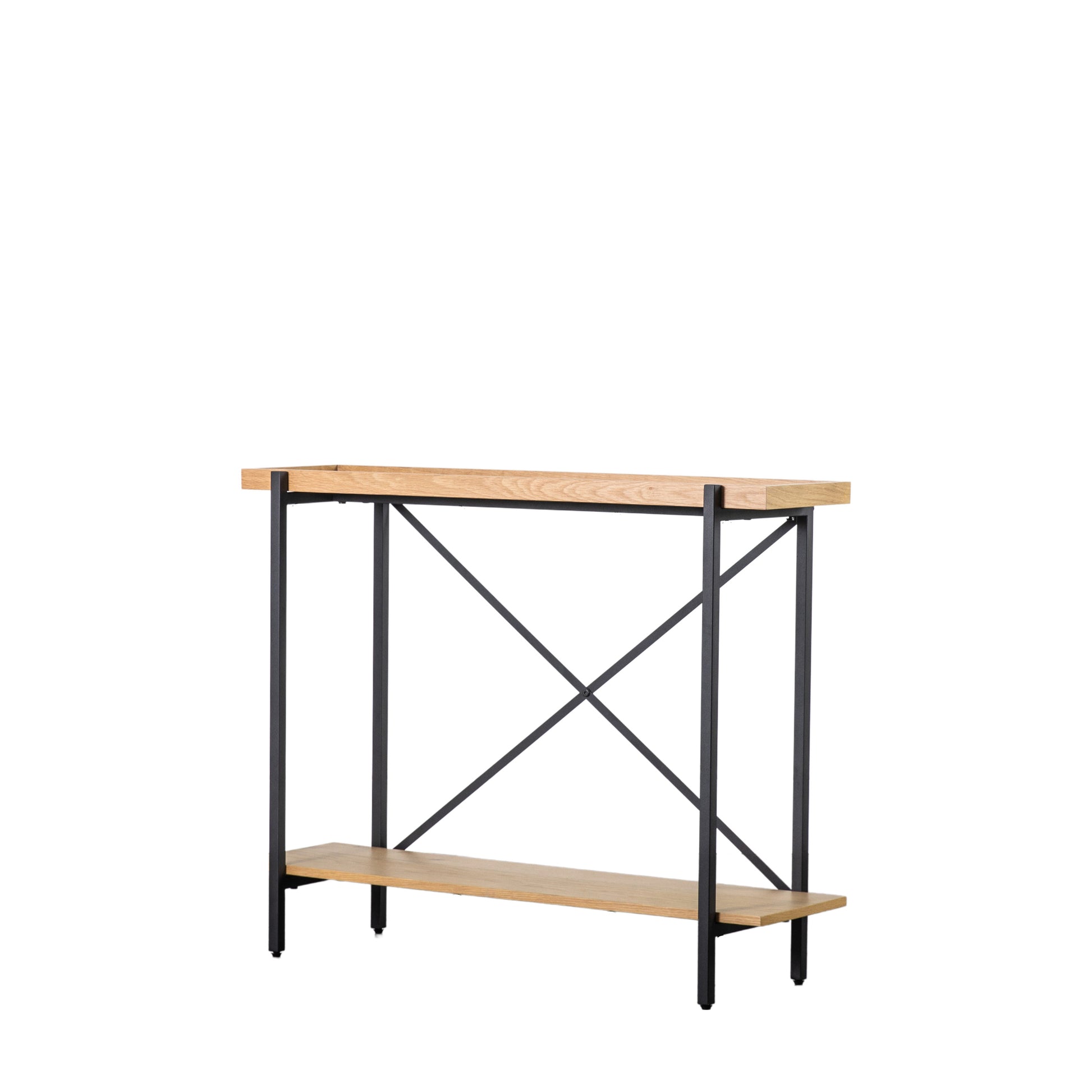 Torrington Console Table Black / Natural