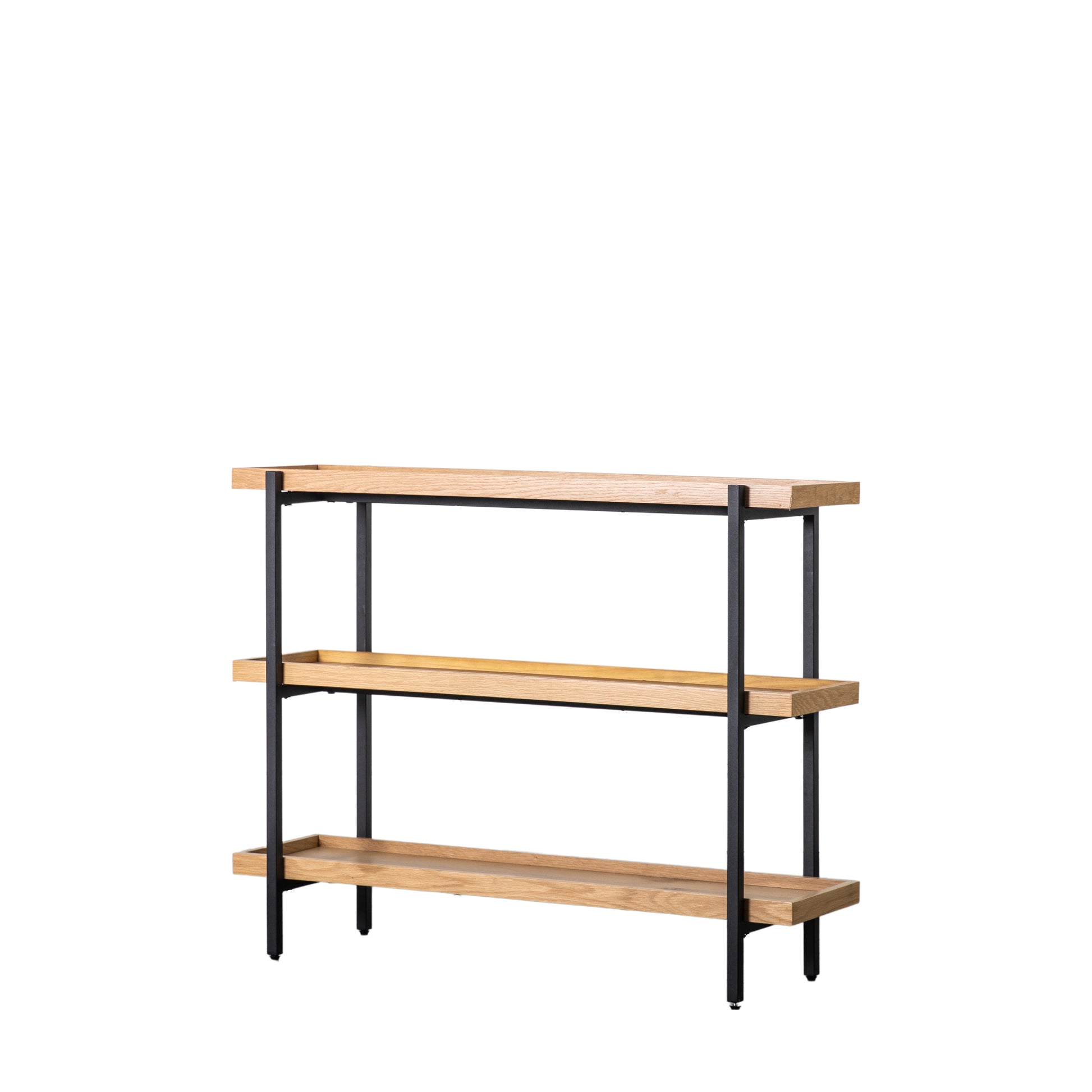 Torrington Open Display Unit Small Black / Natural