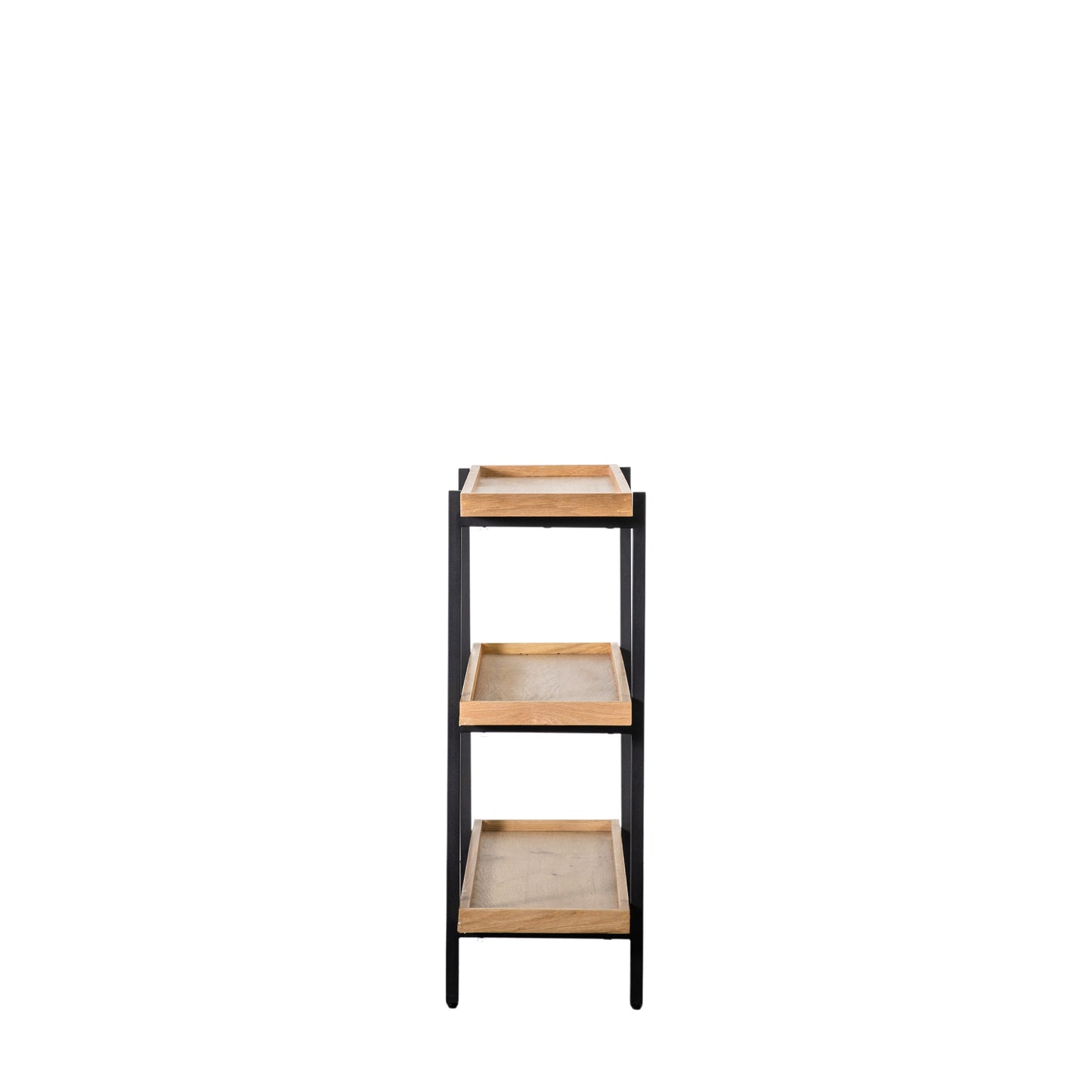 Torrington Open Display Unit Small Black / Natural