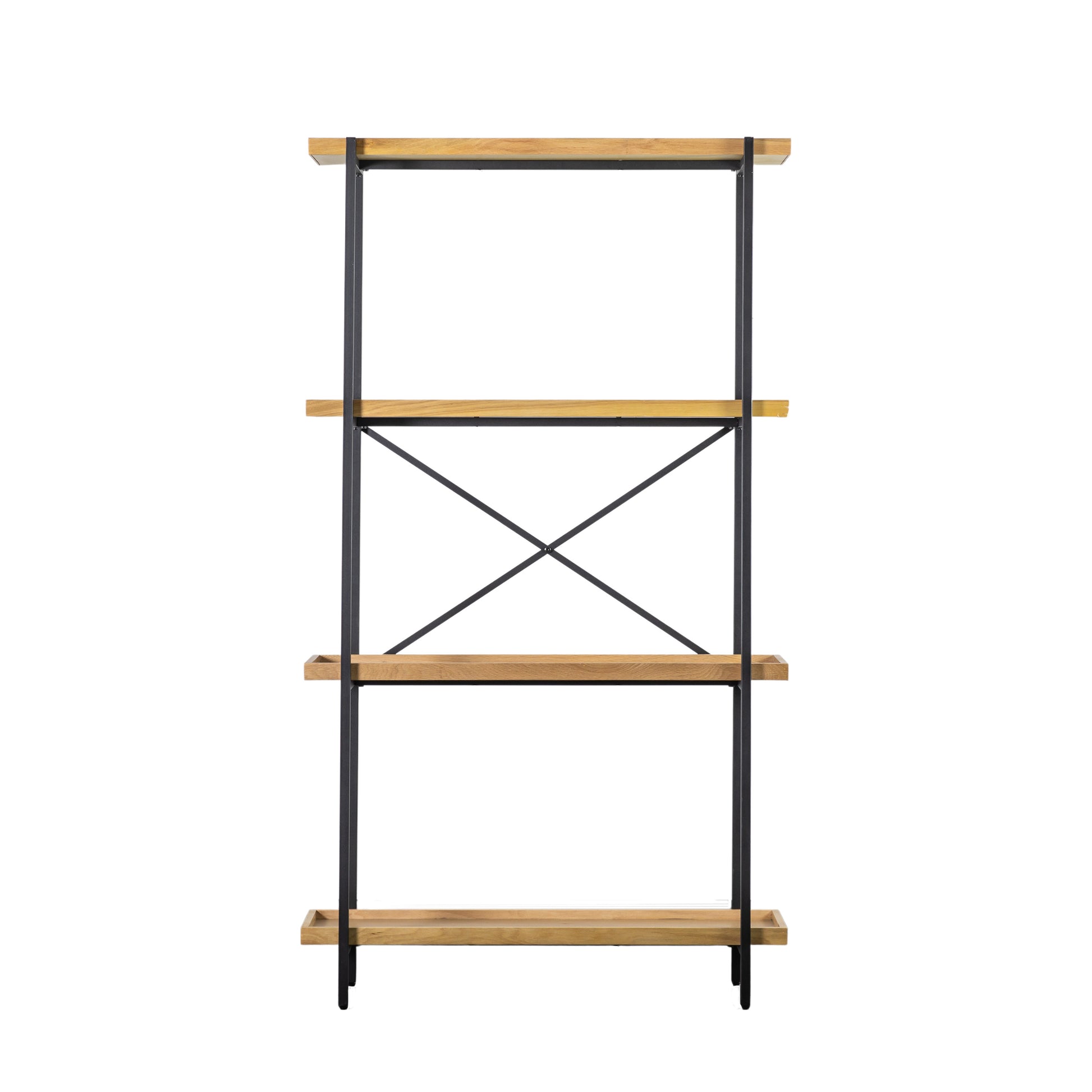 Torrington Open Display Unit Large Black / Natural