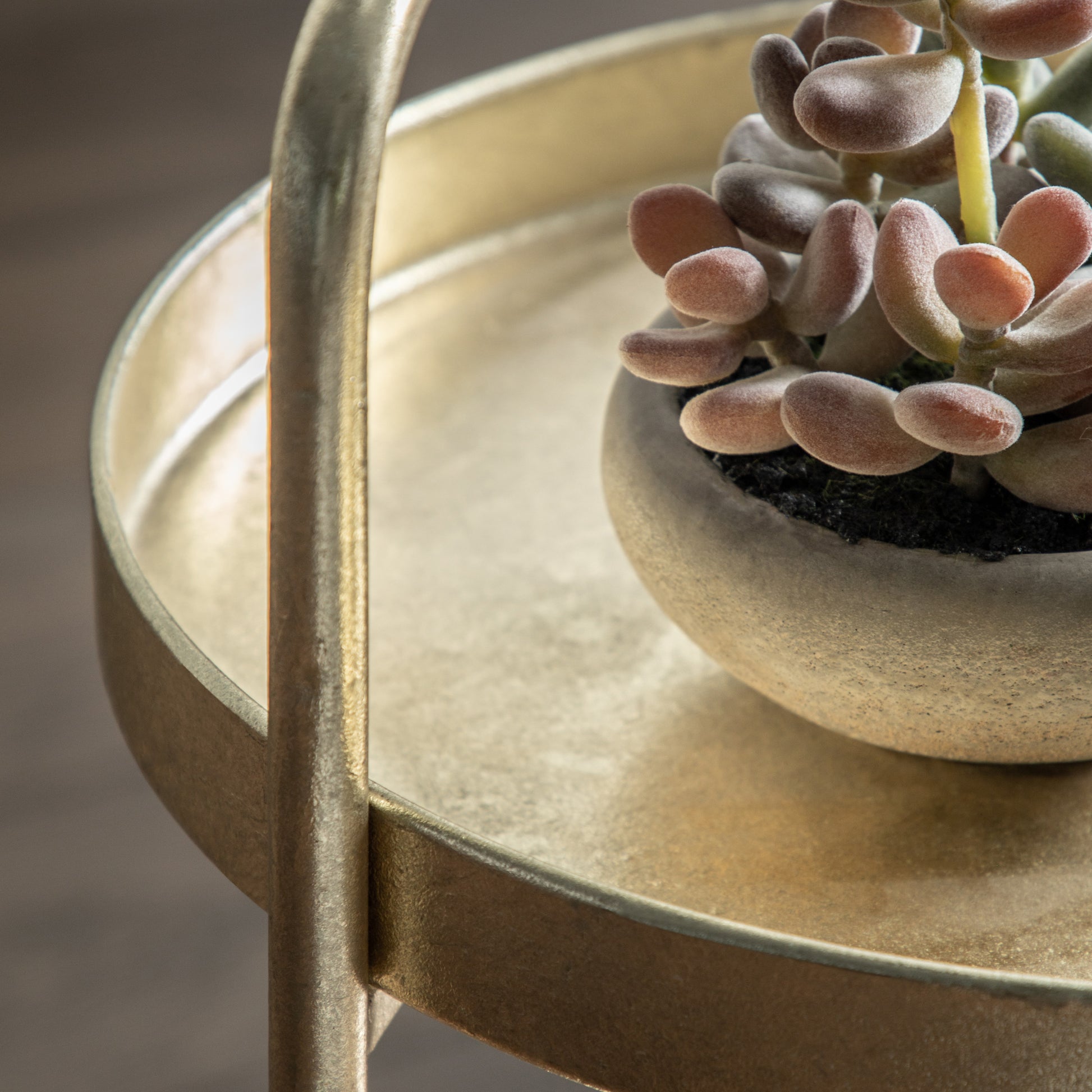 Sennen Side Table Gold