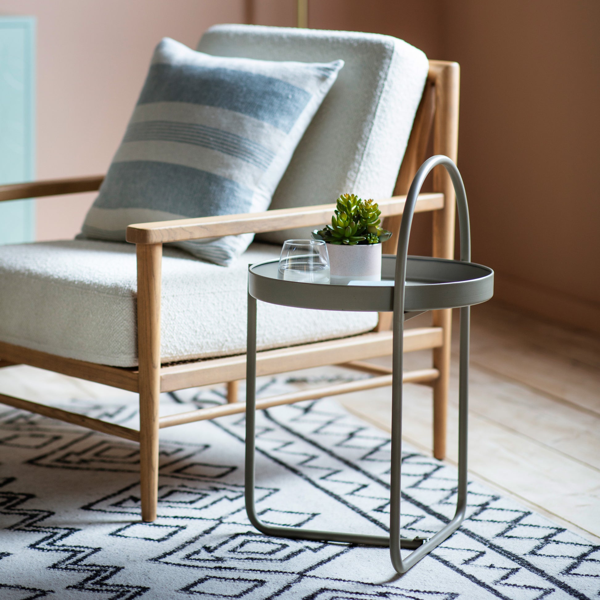 Melbury Side Table Latte