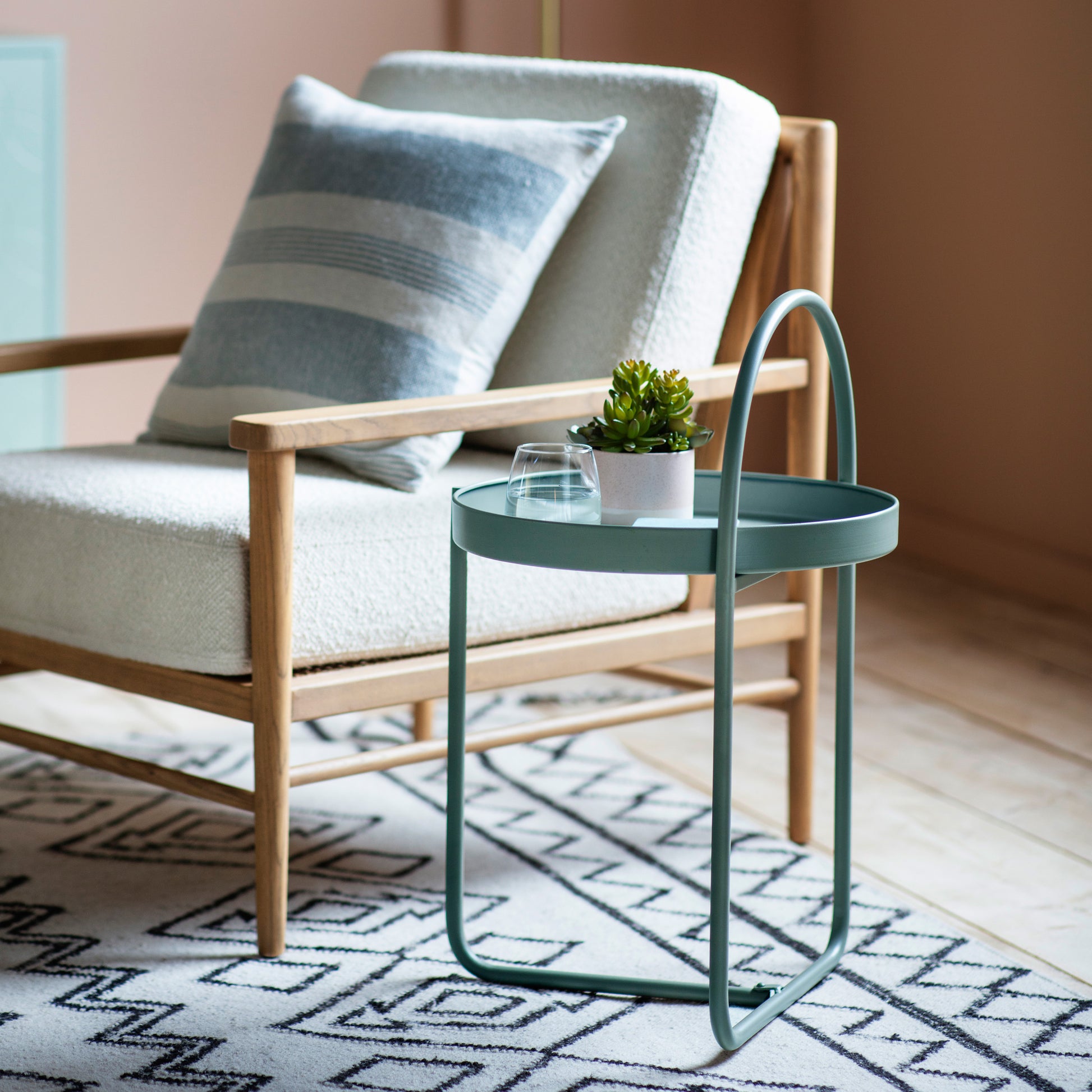 Melbury Side Table Teal