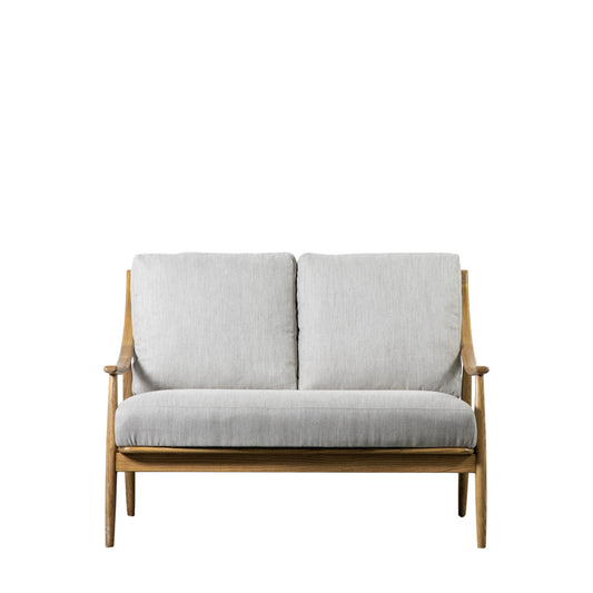 Reliant 2 Seater Sofa Dark Natural