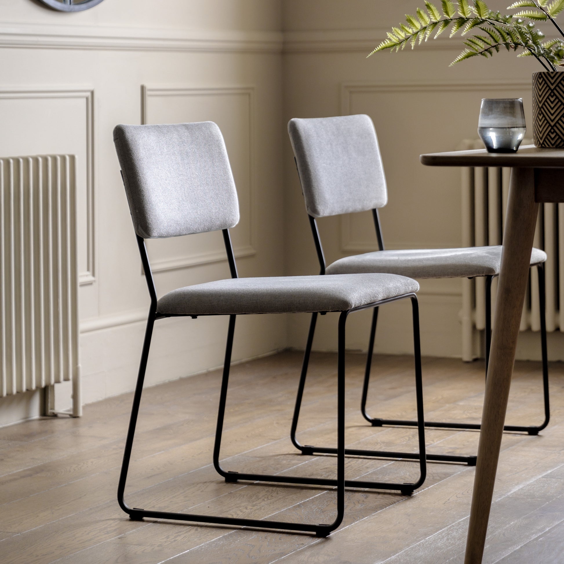 Chalkwell Dining Chair (2pk) Light Grey