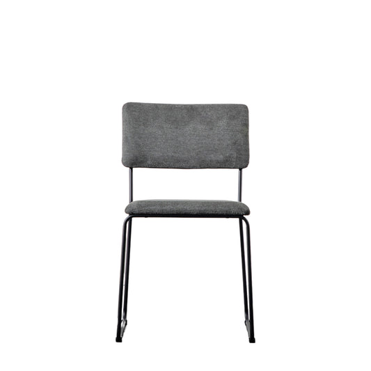 Chalkwell Dining Chair (2pk) Charcoal
