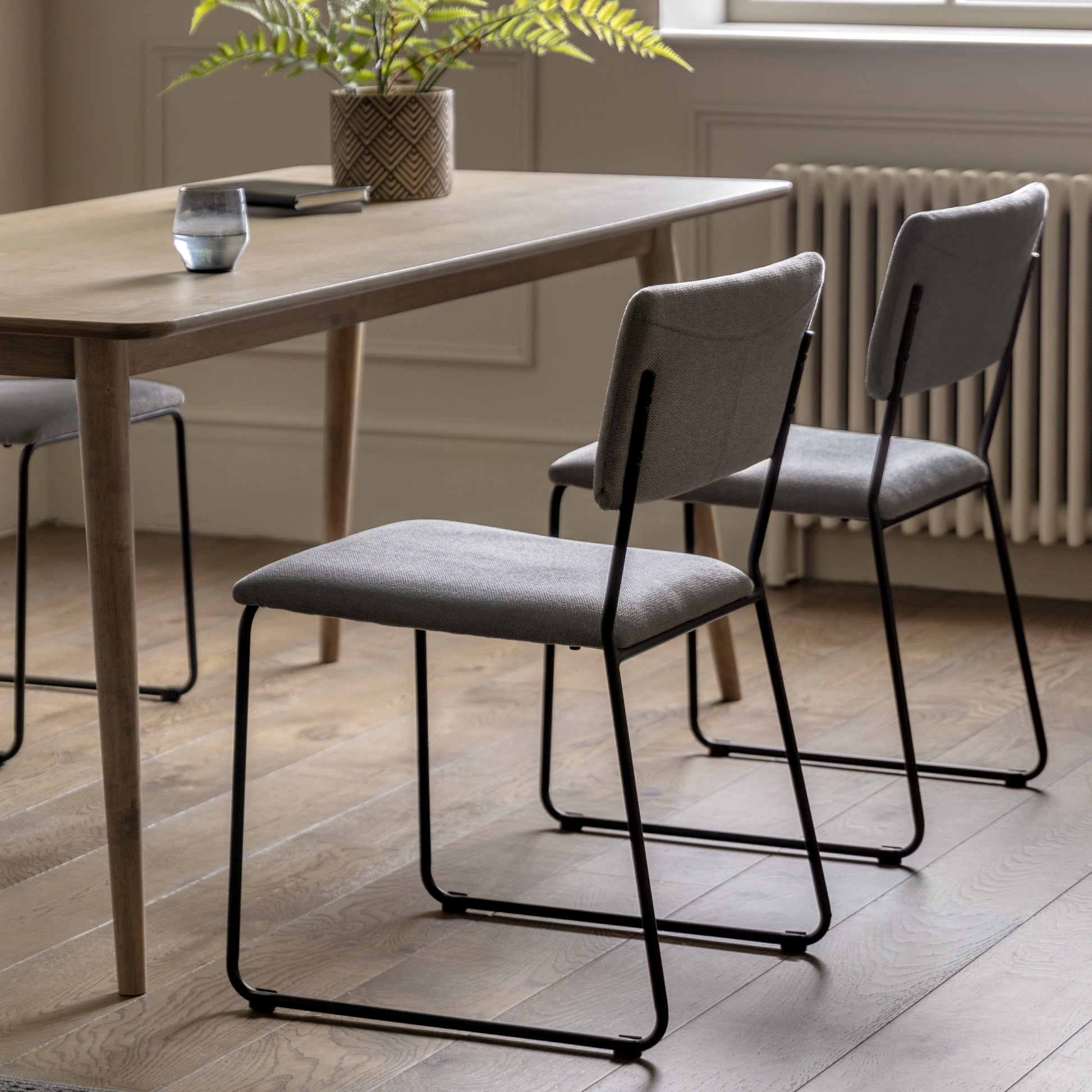 Chalkwell Dining Chair (2pk) Charcoal