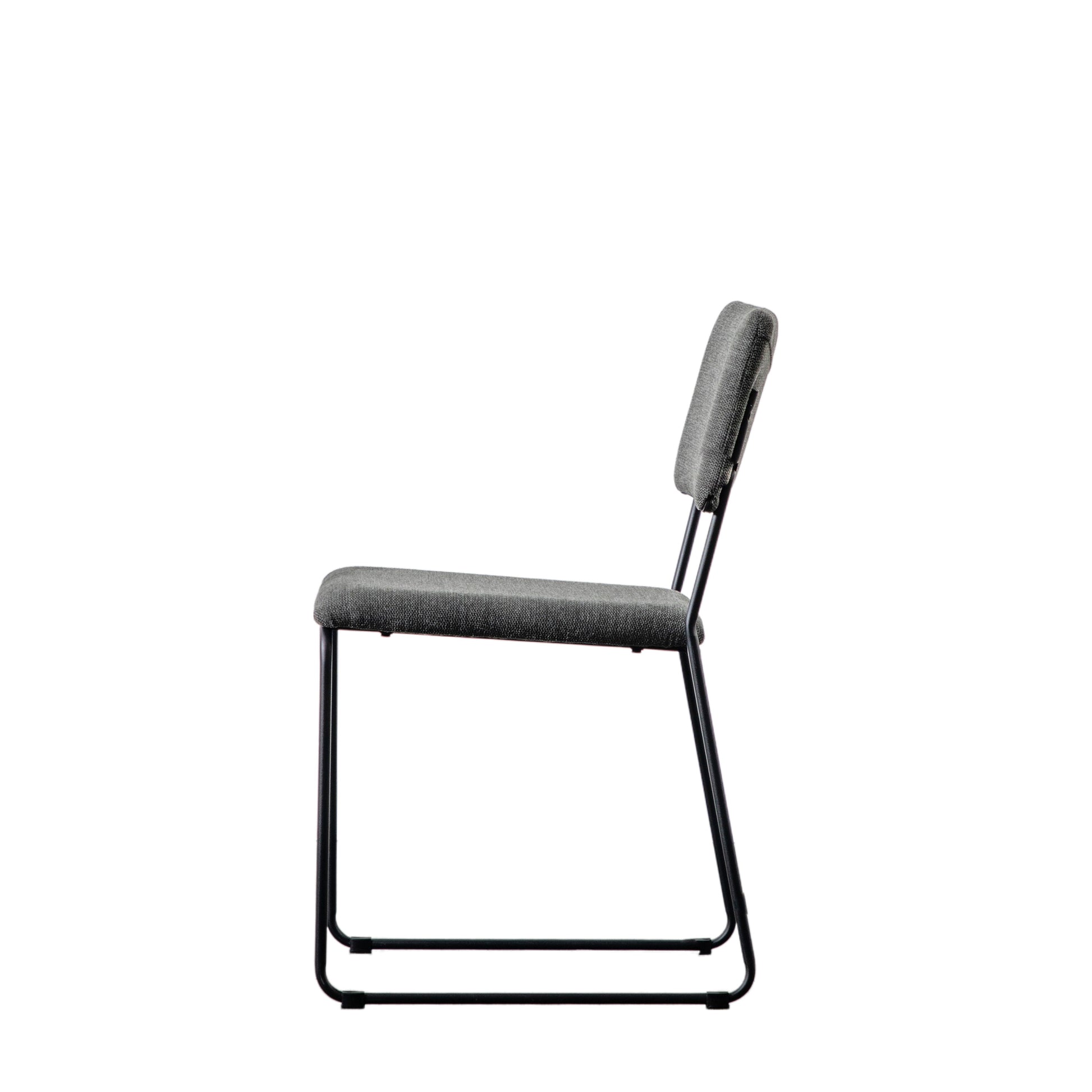 Chalkwell Dining Chair (2pk) Charcoal