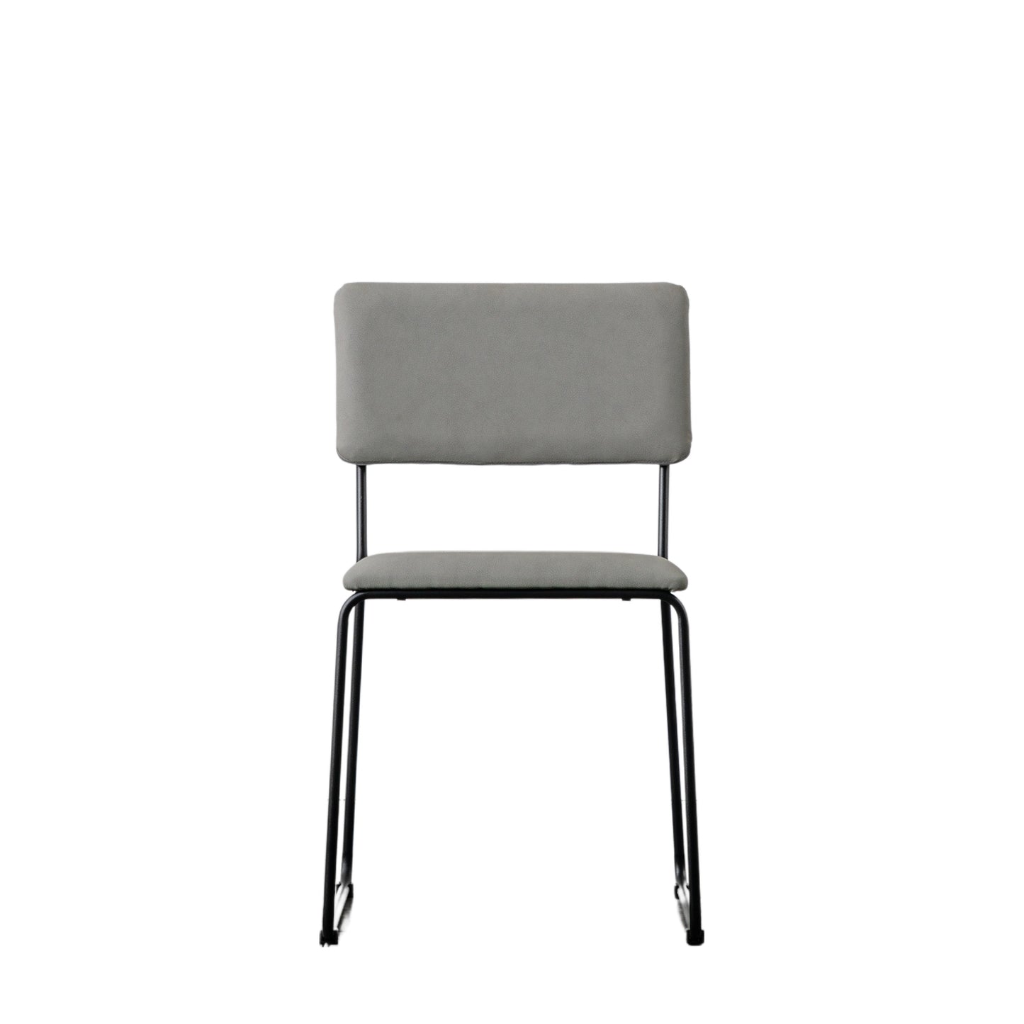 Chalkwell Dining Chair (2pk) Silver Faux Leather