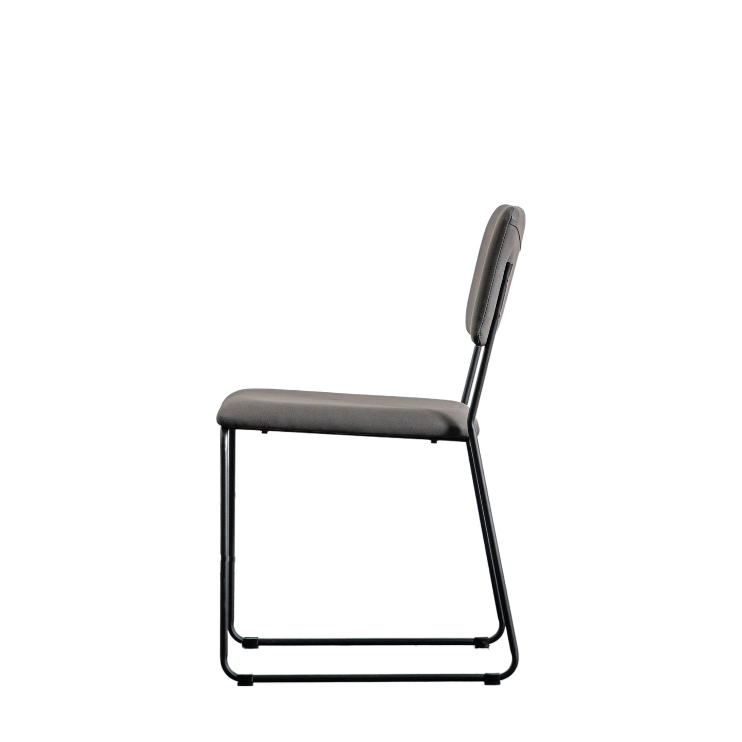 Chalkwell Dining Chair (2pk) Slate Faux Leather