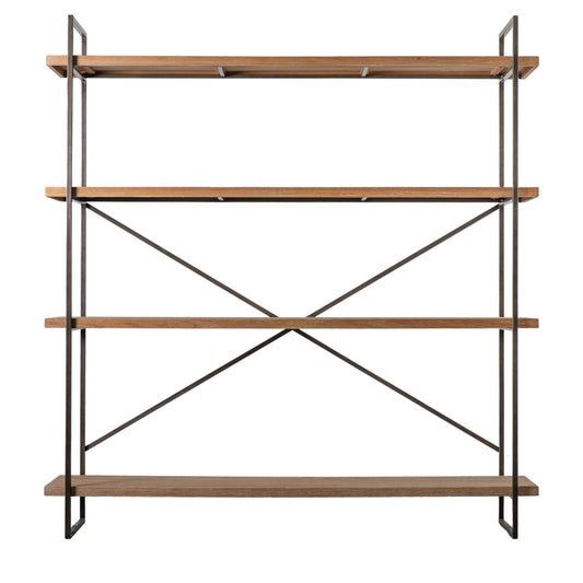 Brogdale Display Unit Black / Natural