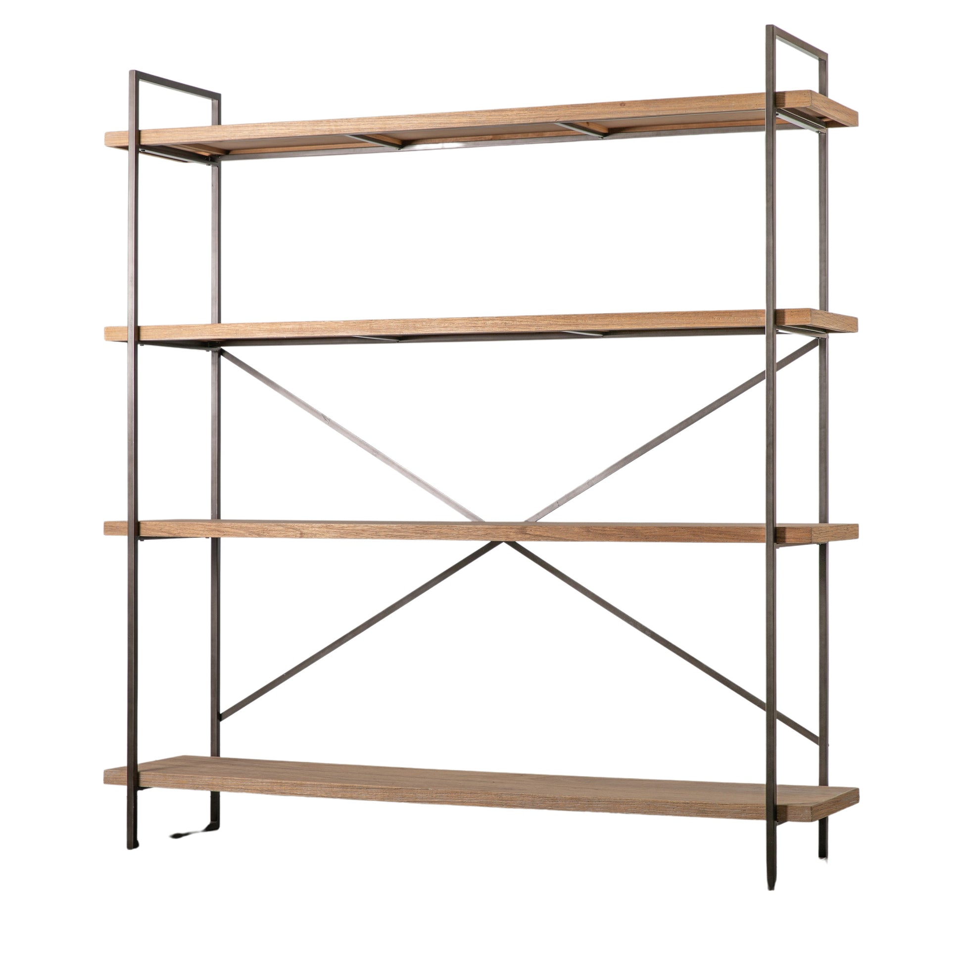 Brogdale Display Unit Black / Natural