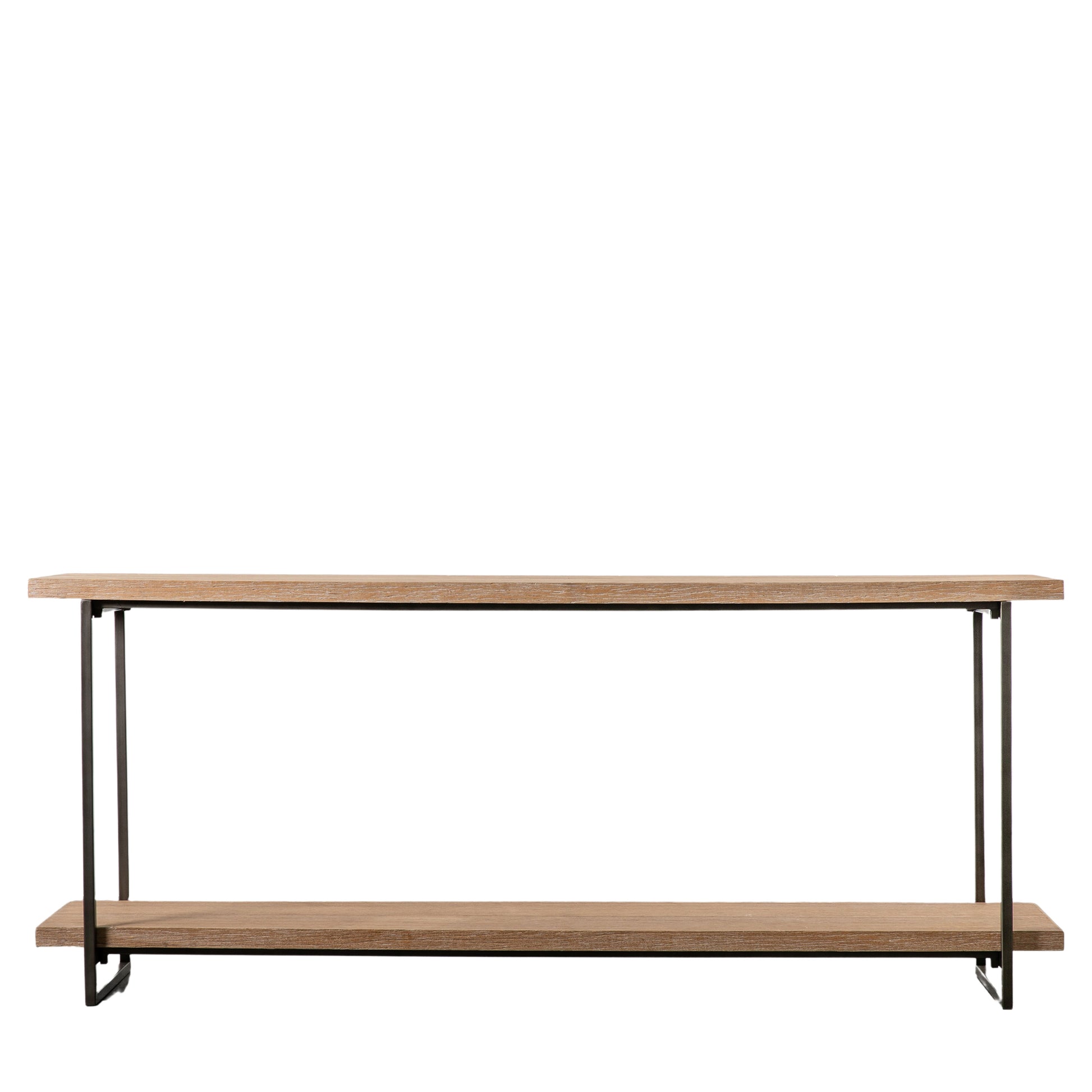 Brogdale Display Table Black / Natural