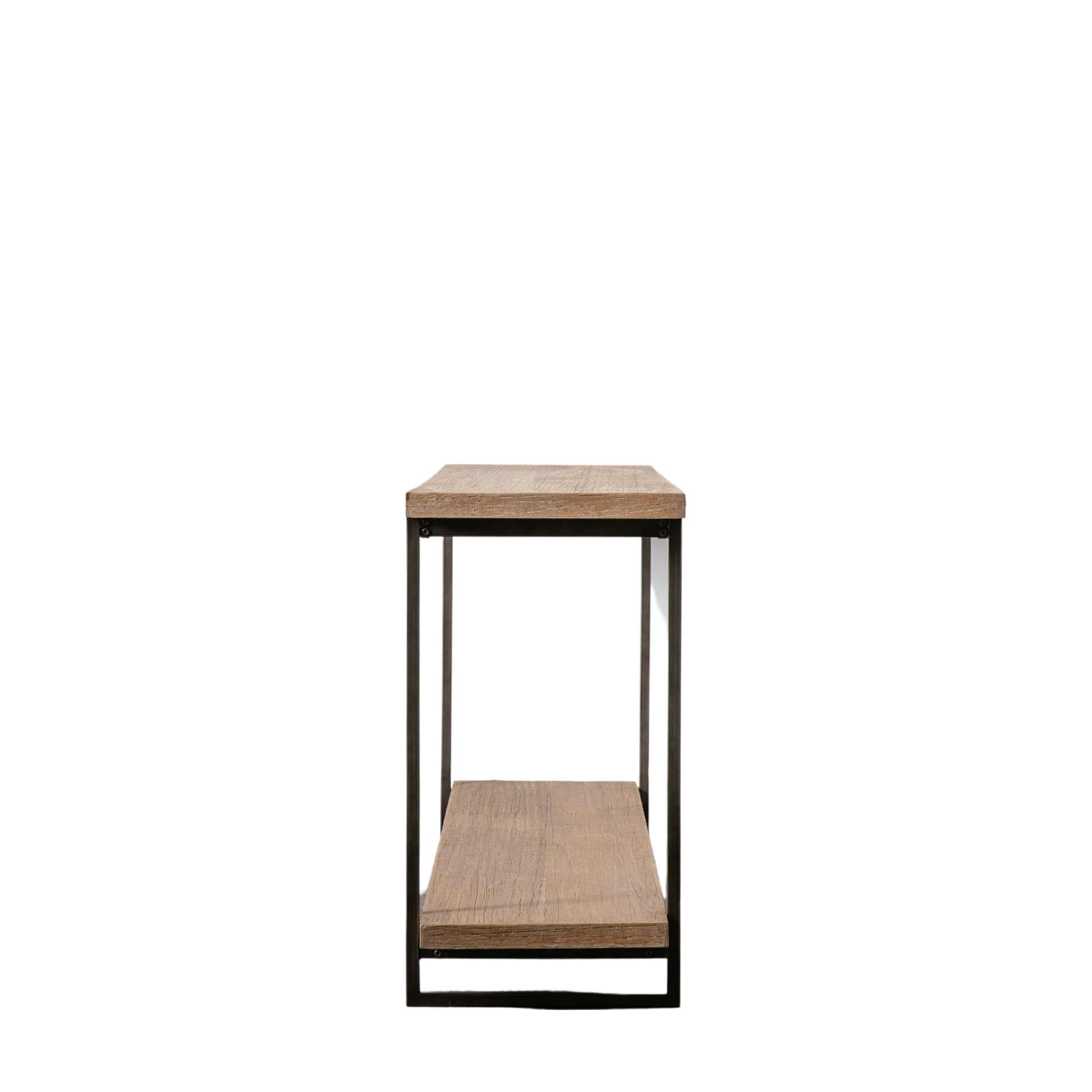 Brogdale Display Table Black / Natural