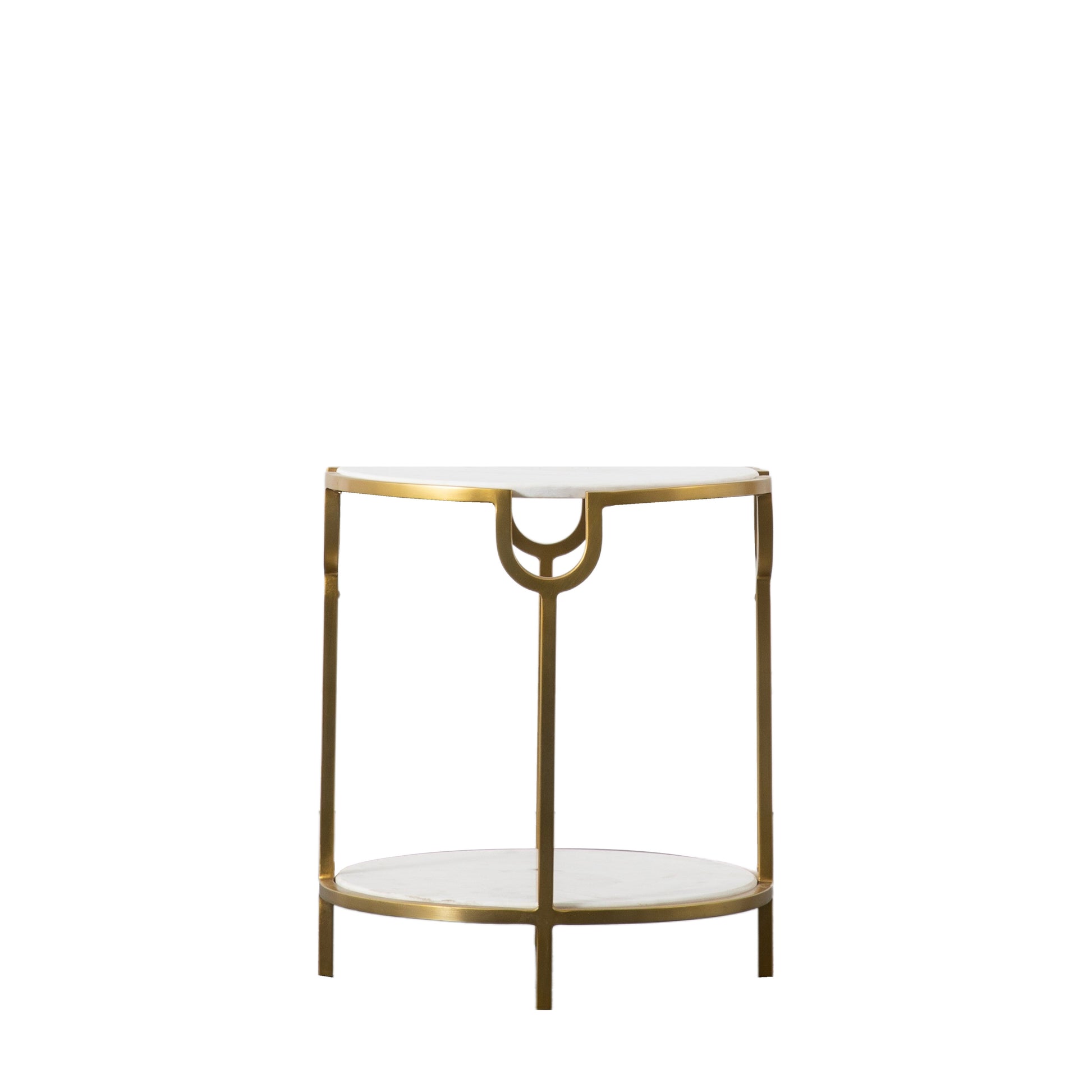 Weston Side Table White Marble
