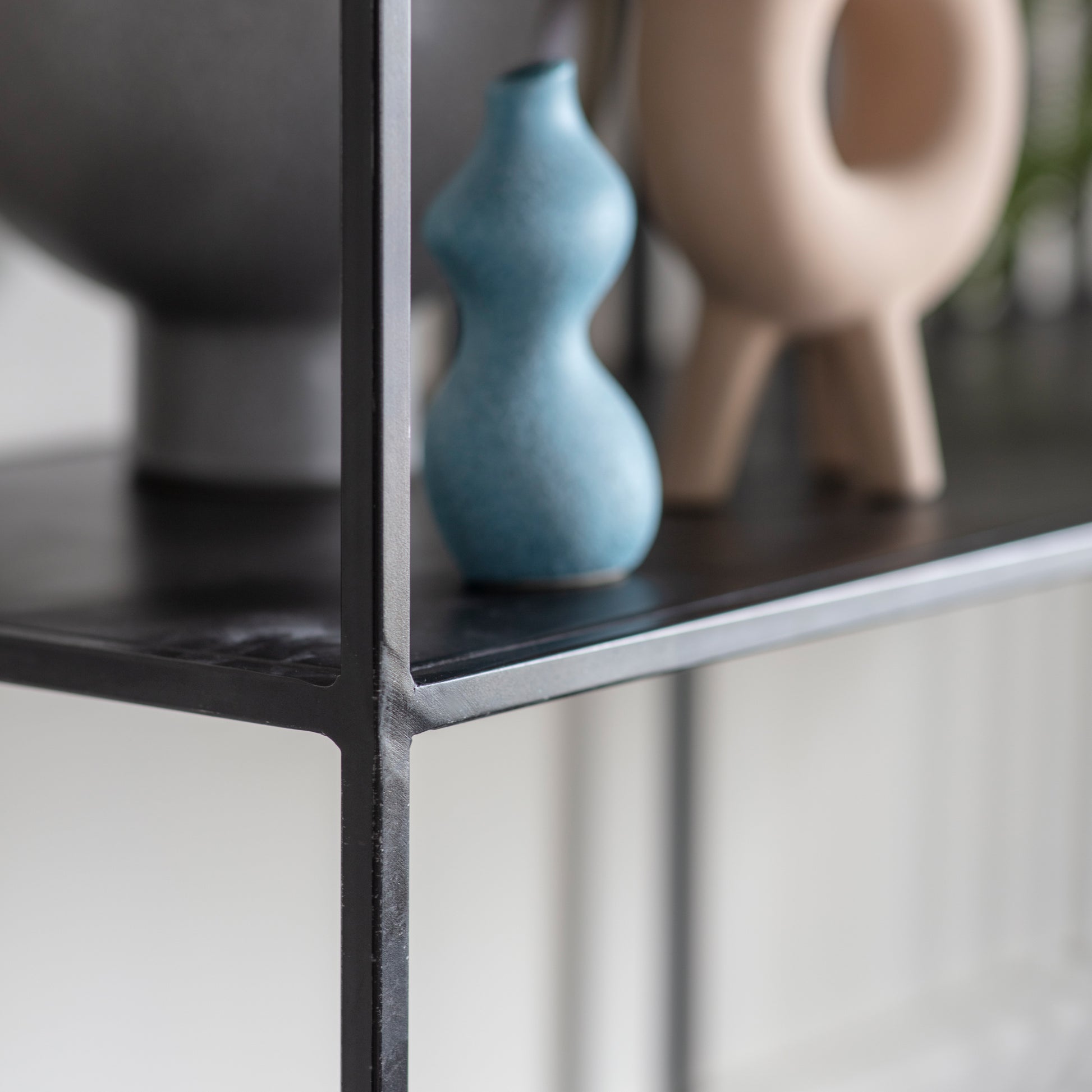Tolland Open Display Unit Black