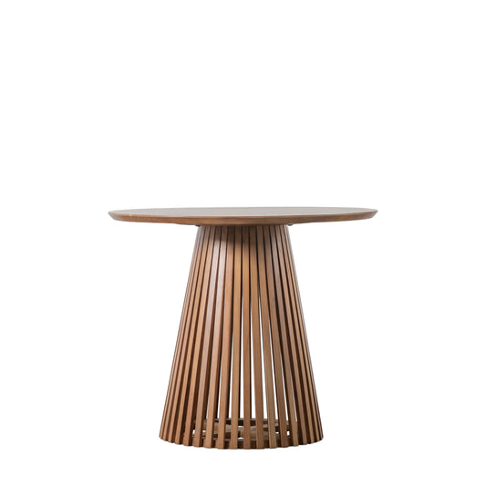 Brookland Slatted Dining Table Natural