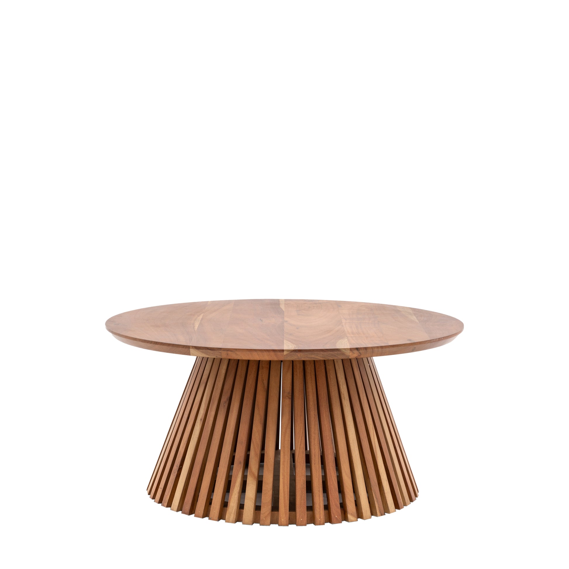 Brookland Slatted Coffee Table Natural