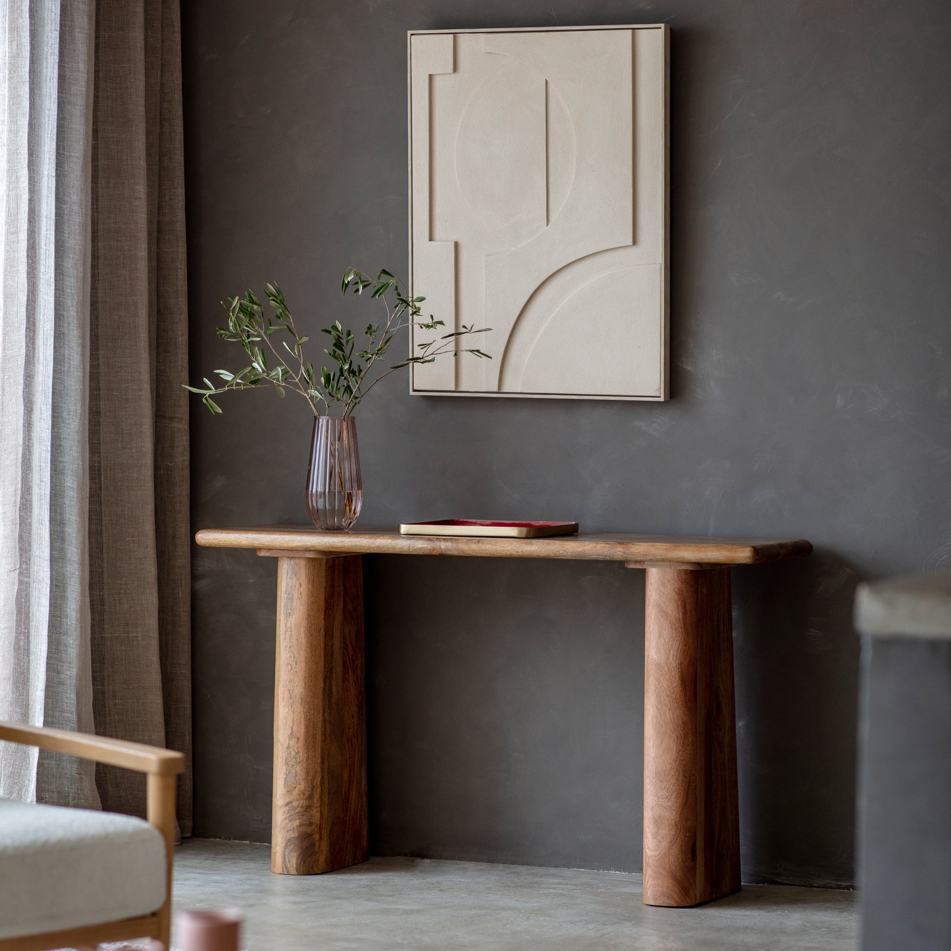 Hoffman Console Table Natural