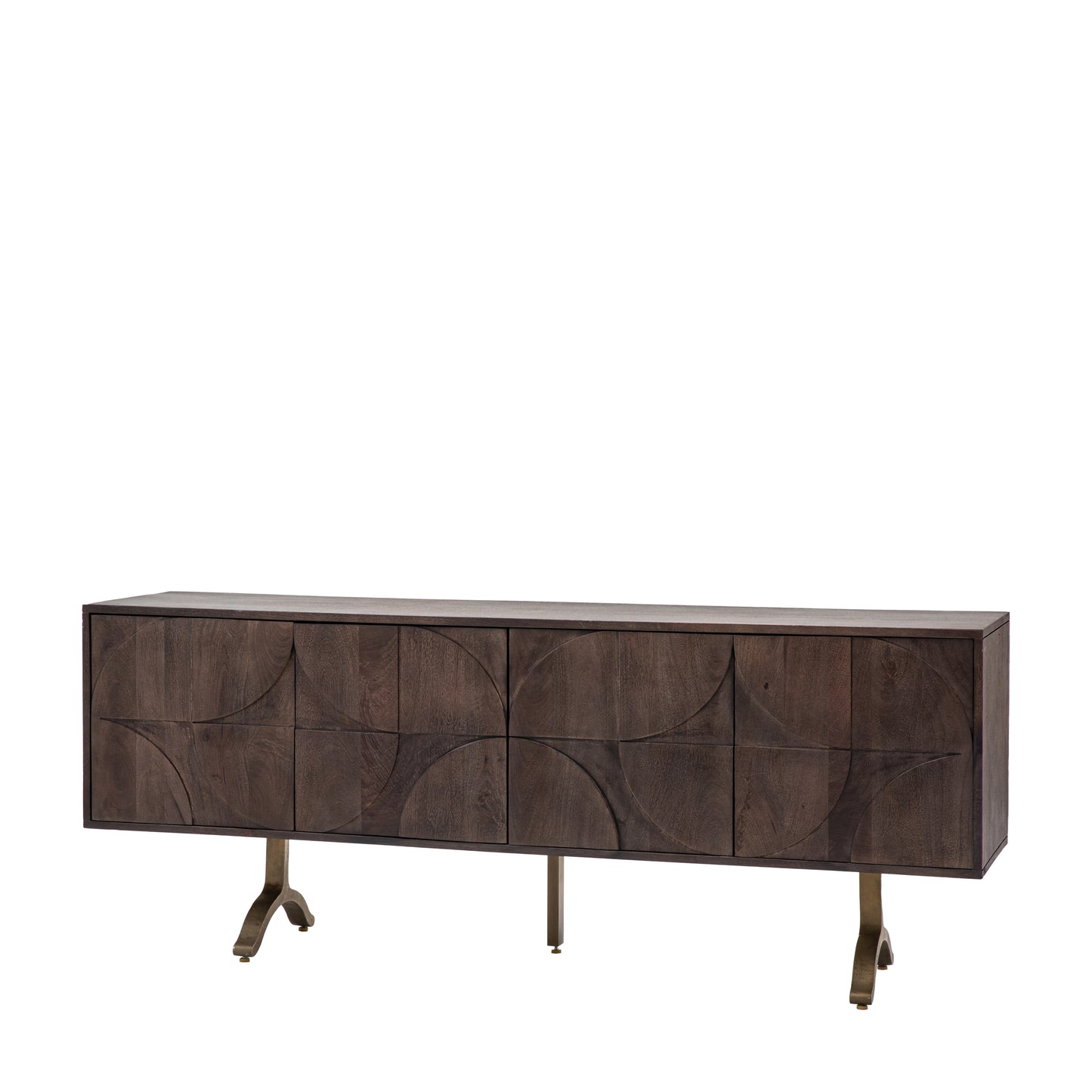 Sharma 4 Door Sideboard Brown