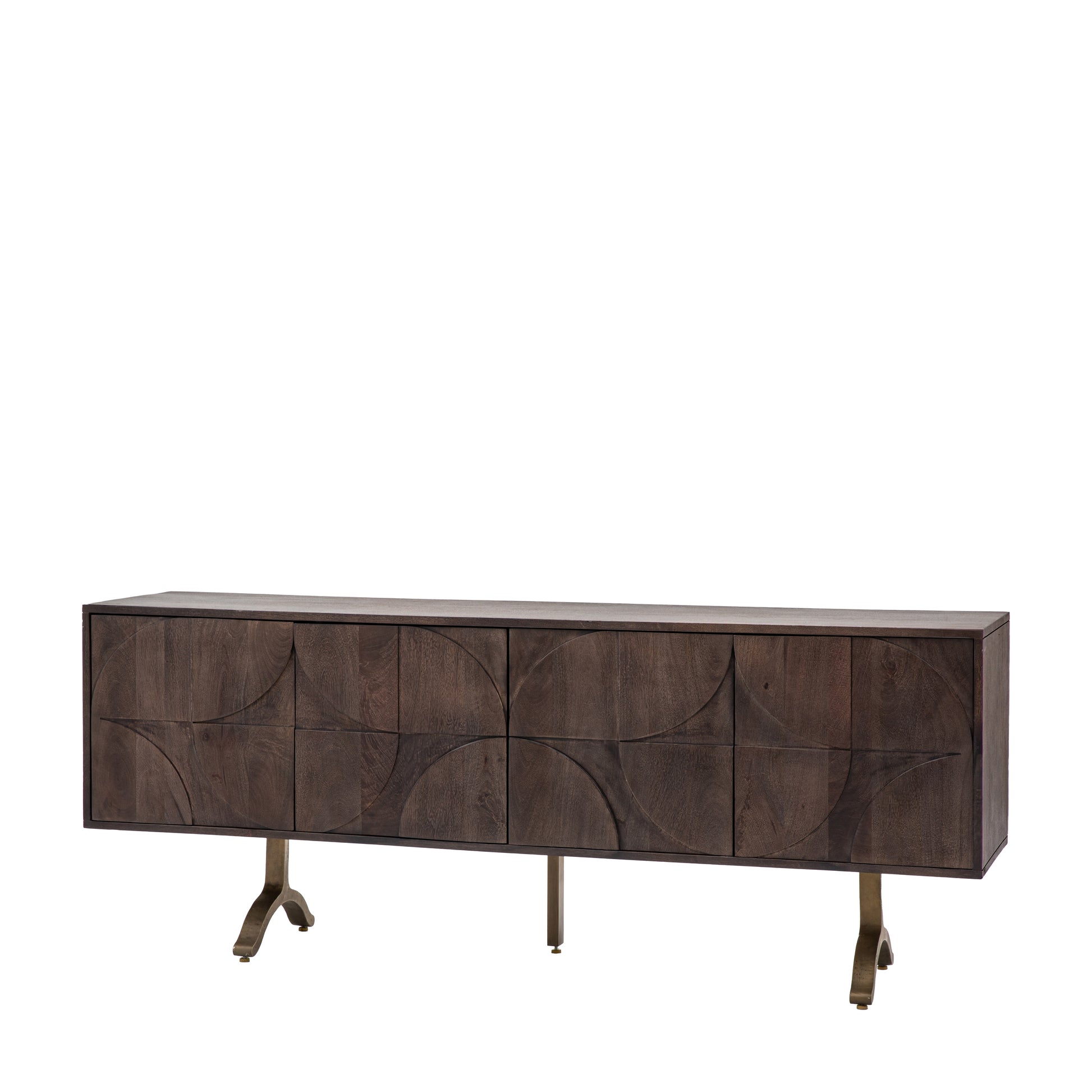 Sharma 4 Door Sideboard Brown
