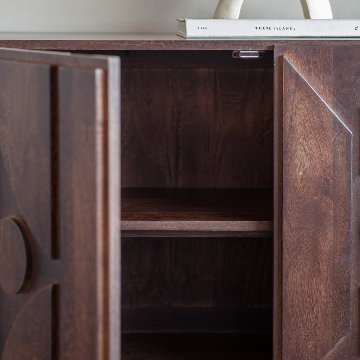 Stonecroft 3 Door Sideboard Brown