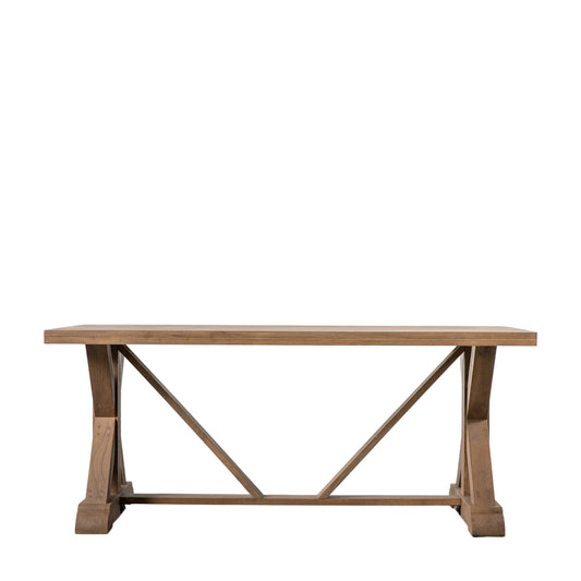 Ashbourne Dining Table Light Wood Small
