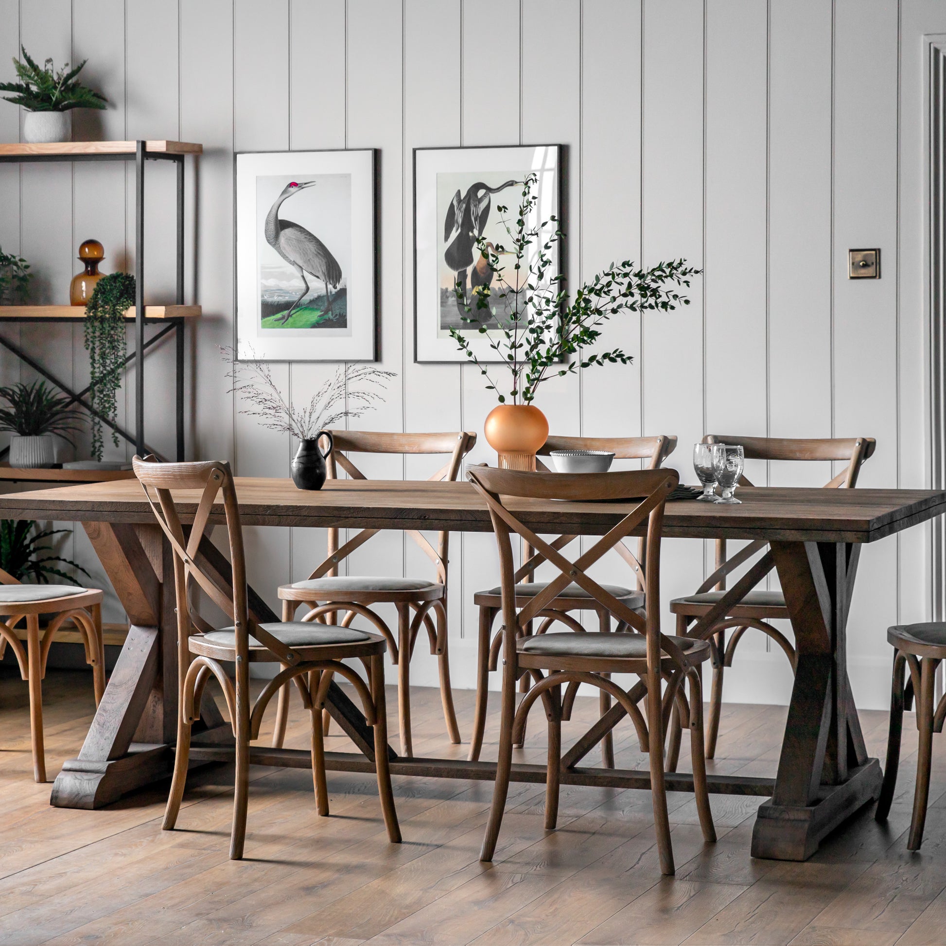 Ashbourne Dining Table Large Light Wood Large