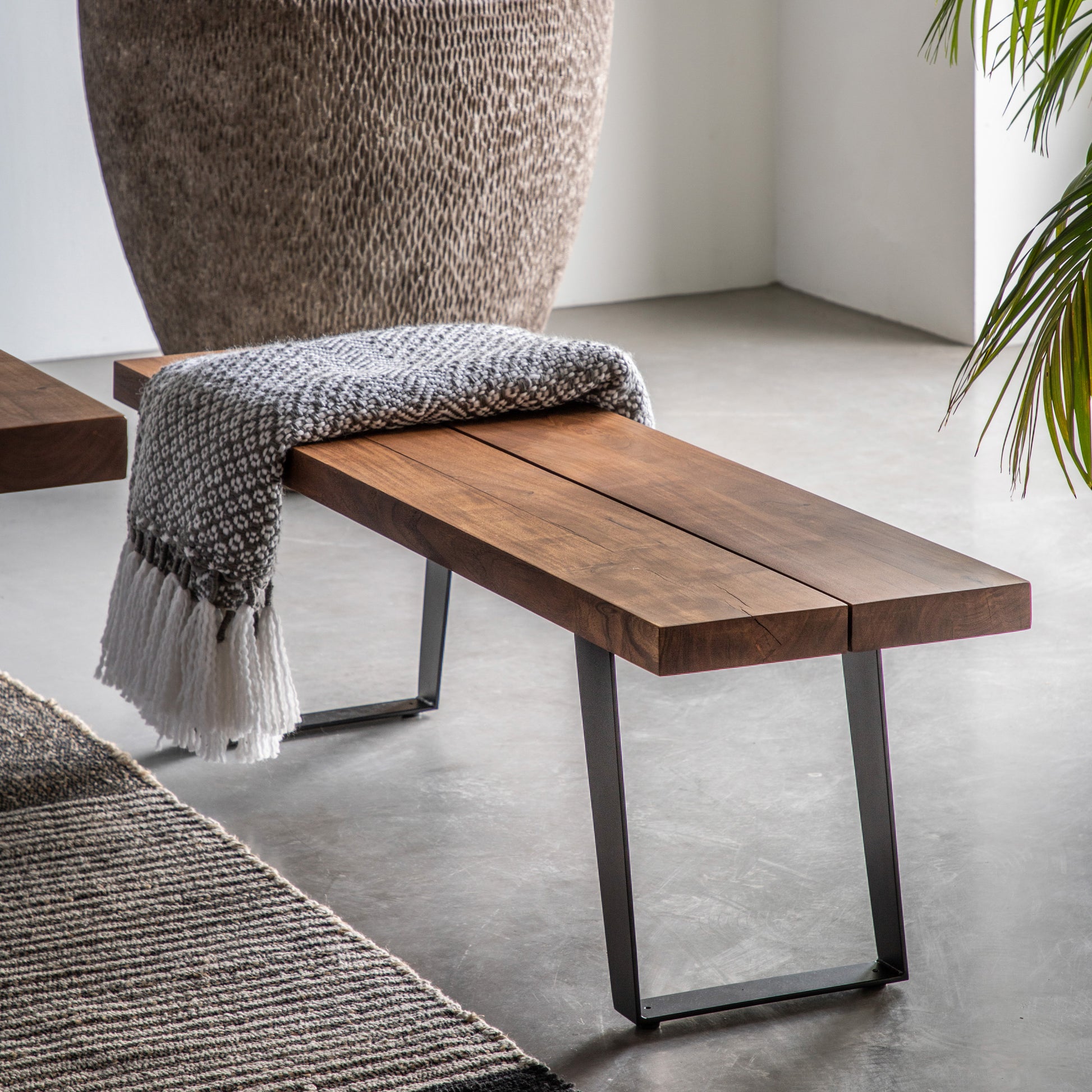 Newington Dining Bench Natural Small