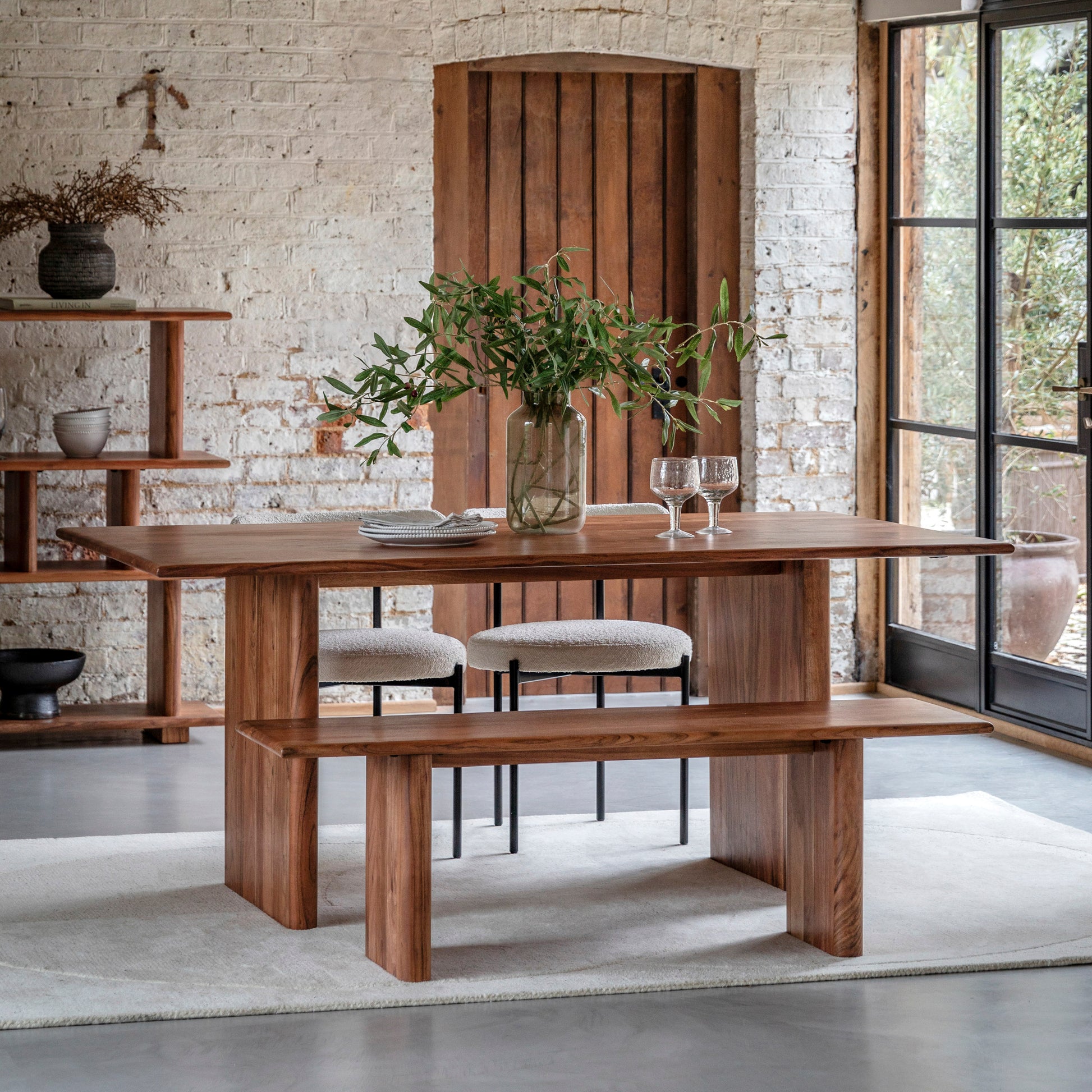 Borden Dining Table Natural Small